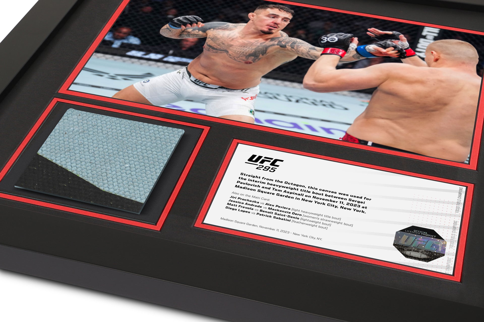 UFC 295: Pavlovich vs Aspinall Event Canvas & Photo