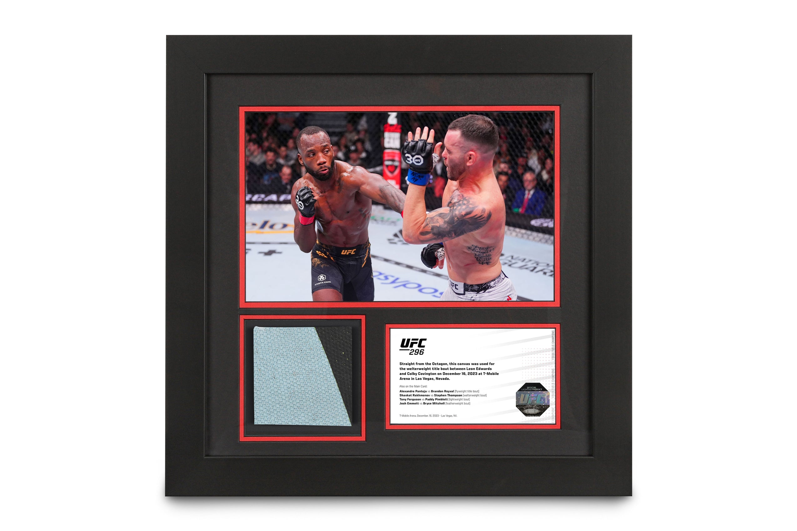 UFC 296: Edwards vs Covington Canvas and Photo