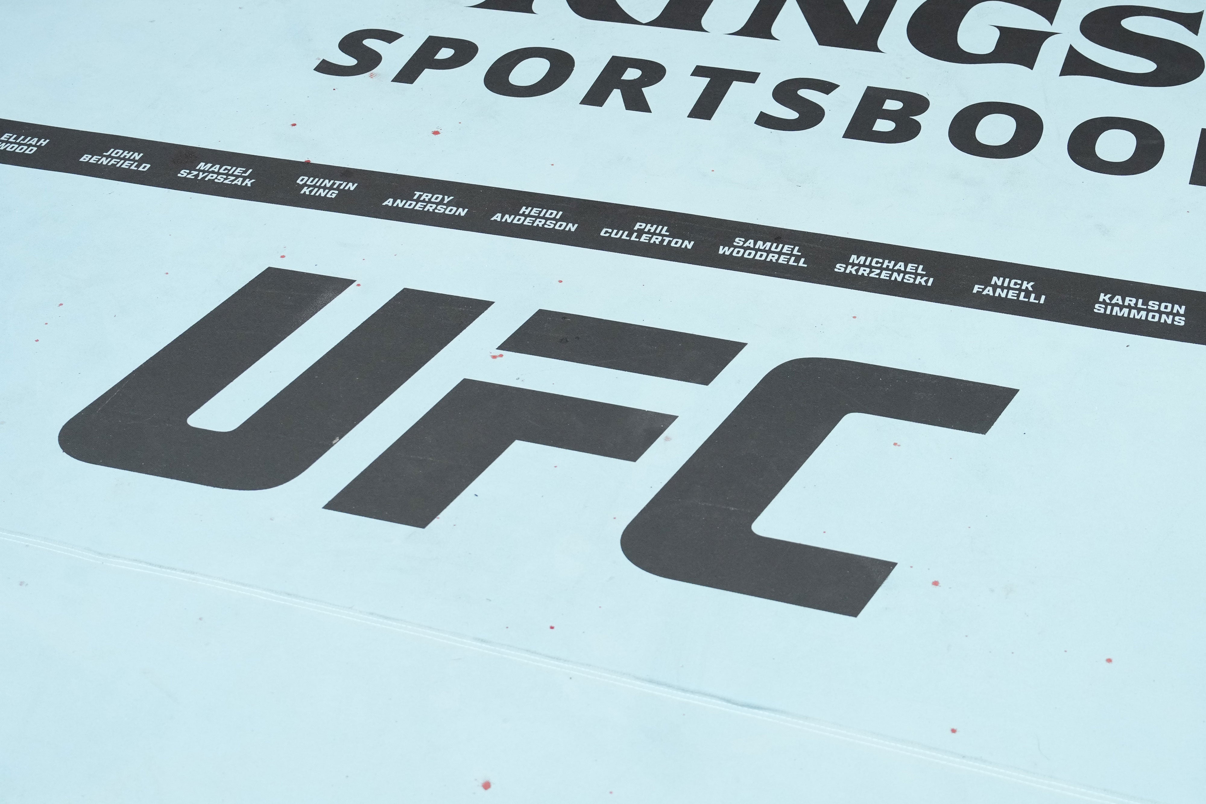 SOLD OUT: UFC 296: Edwards vs Covington Name on Canvas