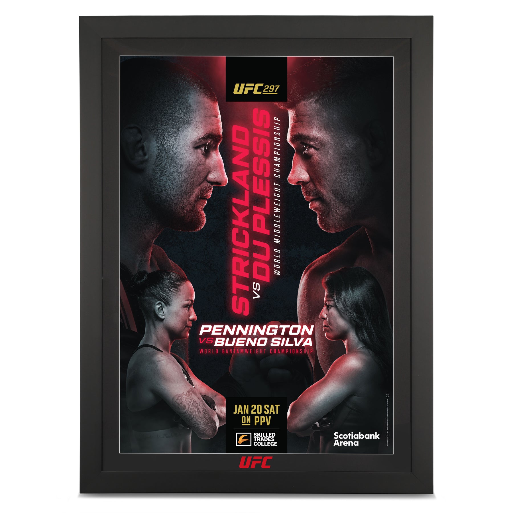 Signed UFC Fight Posters | Autographed UFC Event Posters | UFC Collectibles