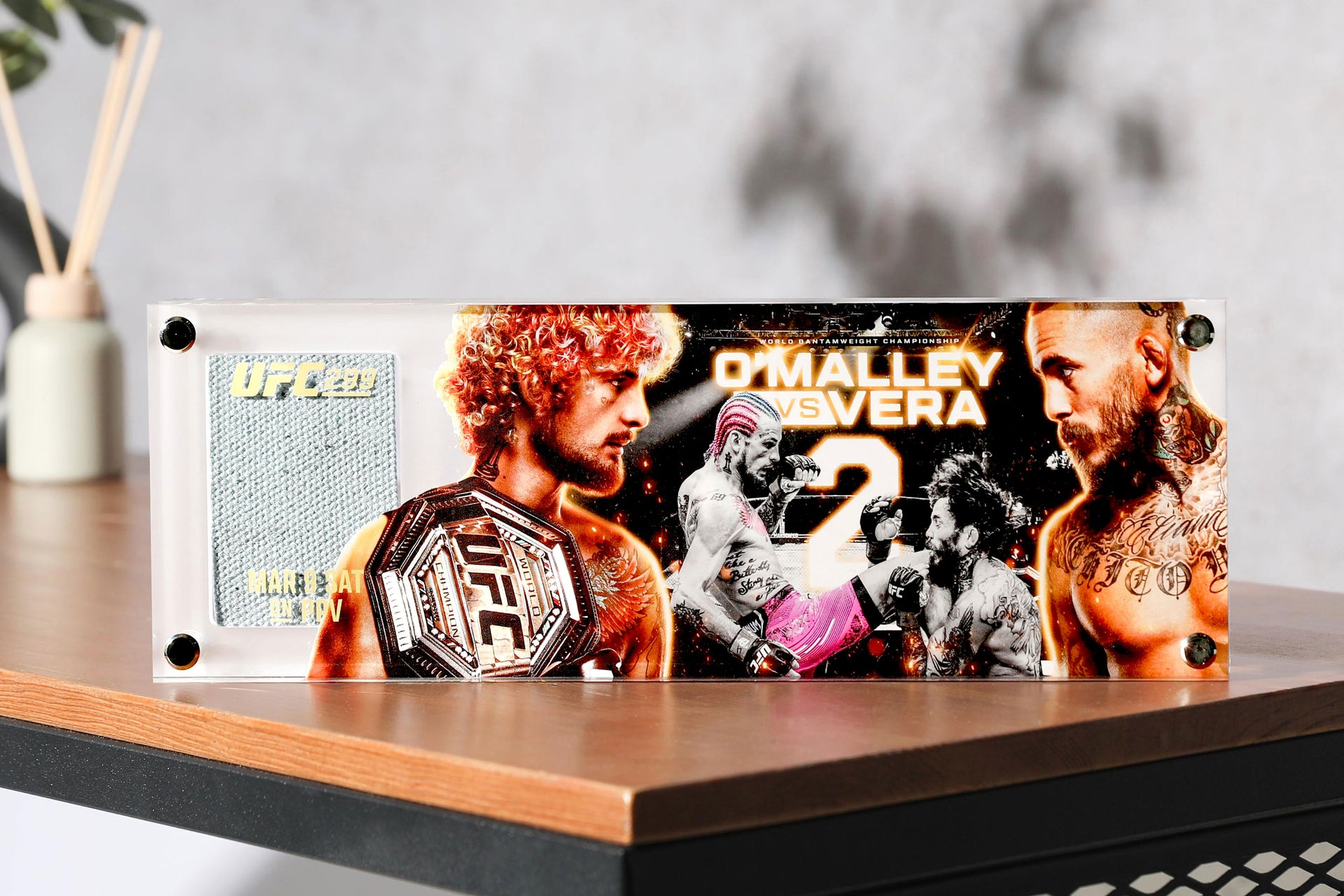 UFC 299: O’Malley vs Vera 2 Limited Edition Canvas in Acrylic