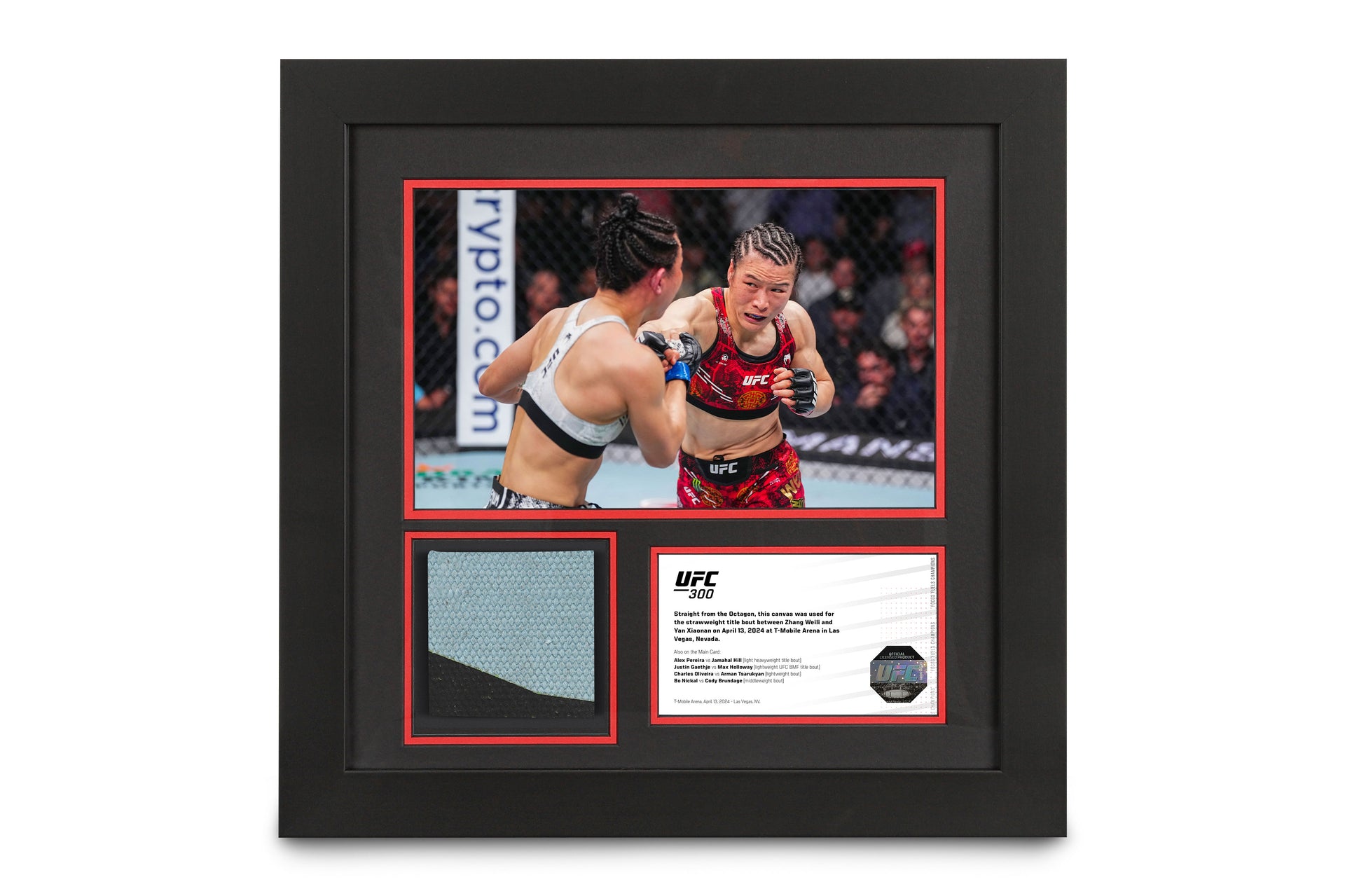 UFC 300: Weili vs Xiaonon Event Canvas & Photo
