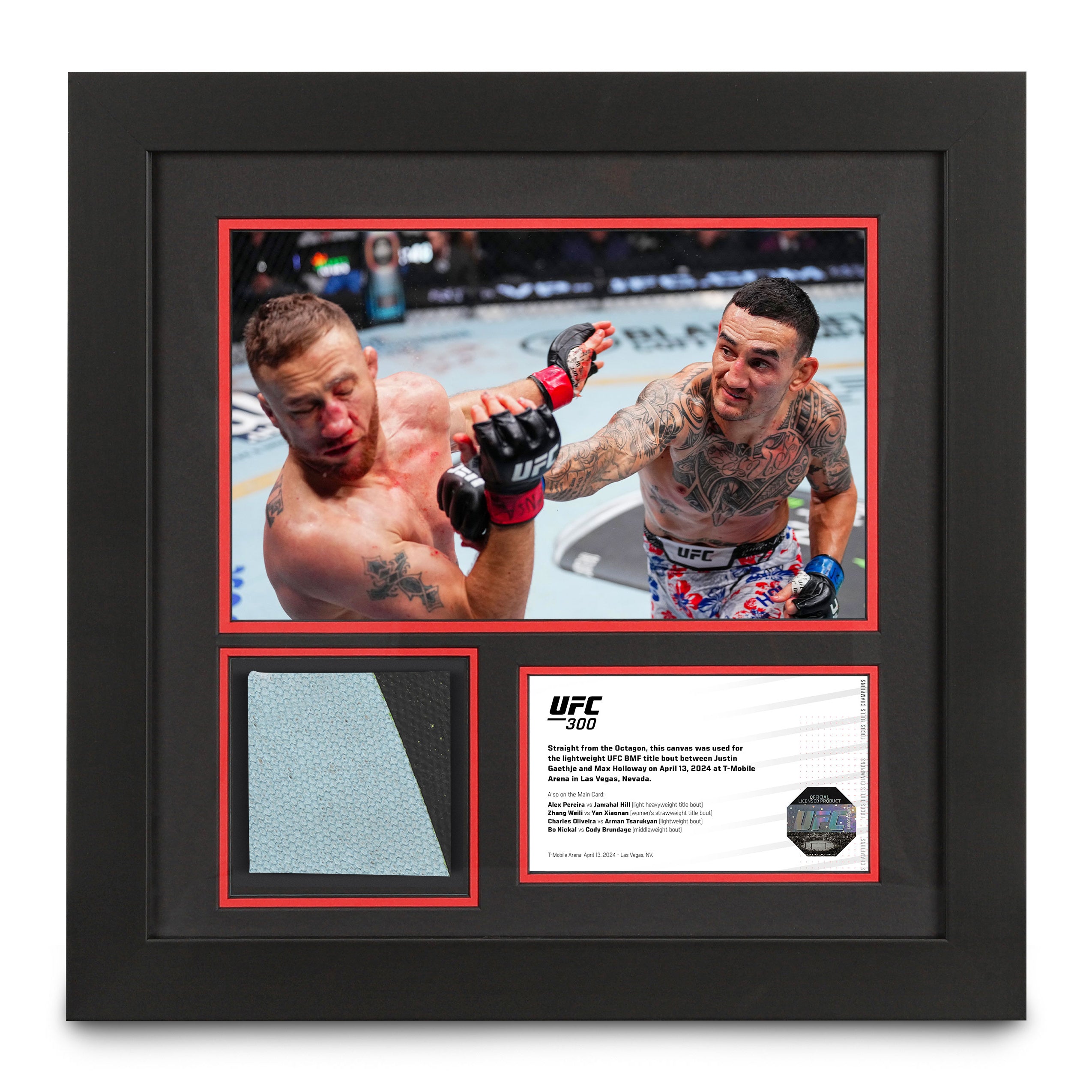 UFC 300: Gaethje vs Holloway Event Canvas & Photo