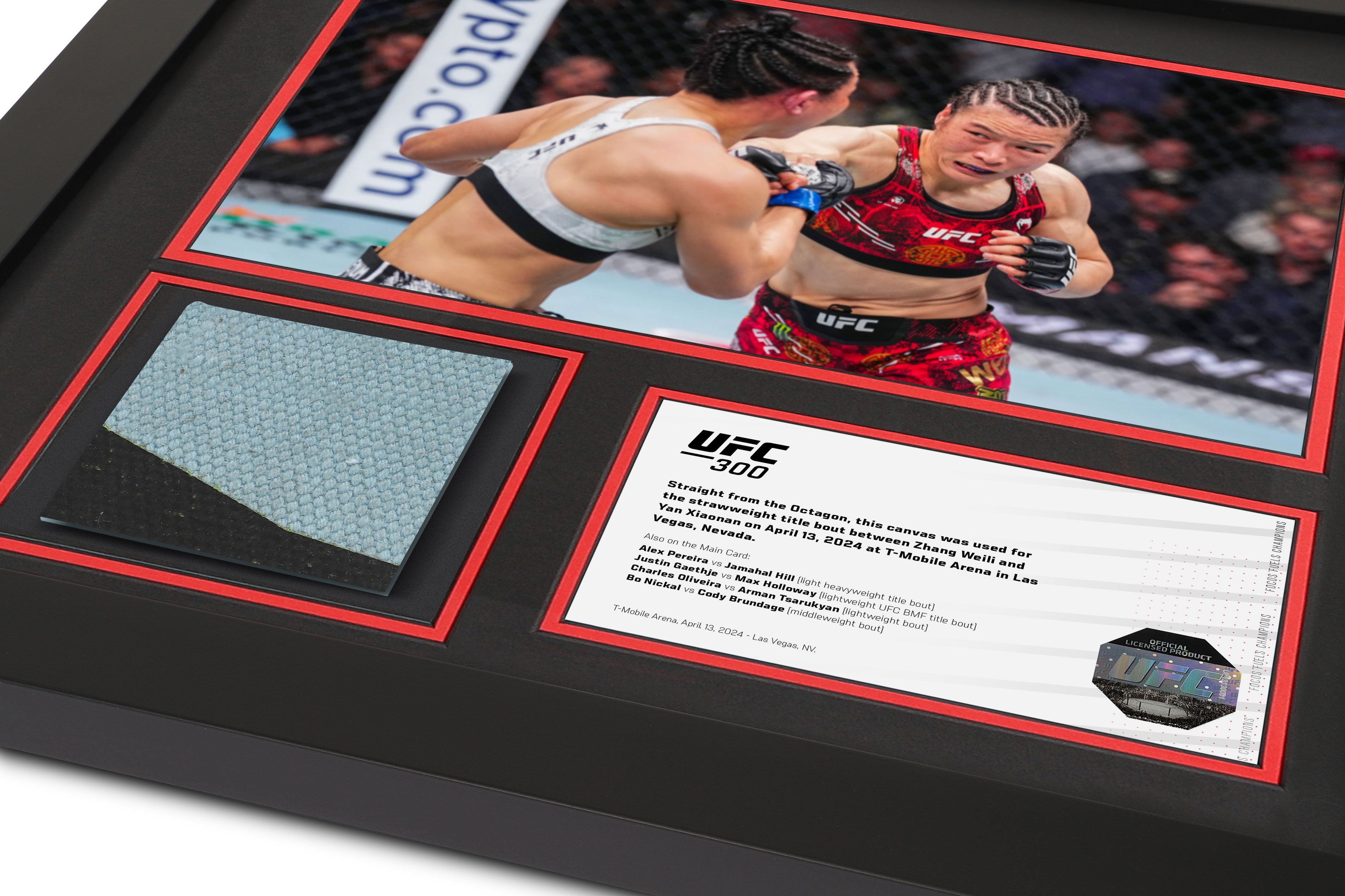 UFC 300: Weili vs Xiaonon Event Canvas & Photo