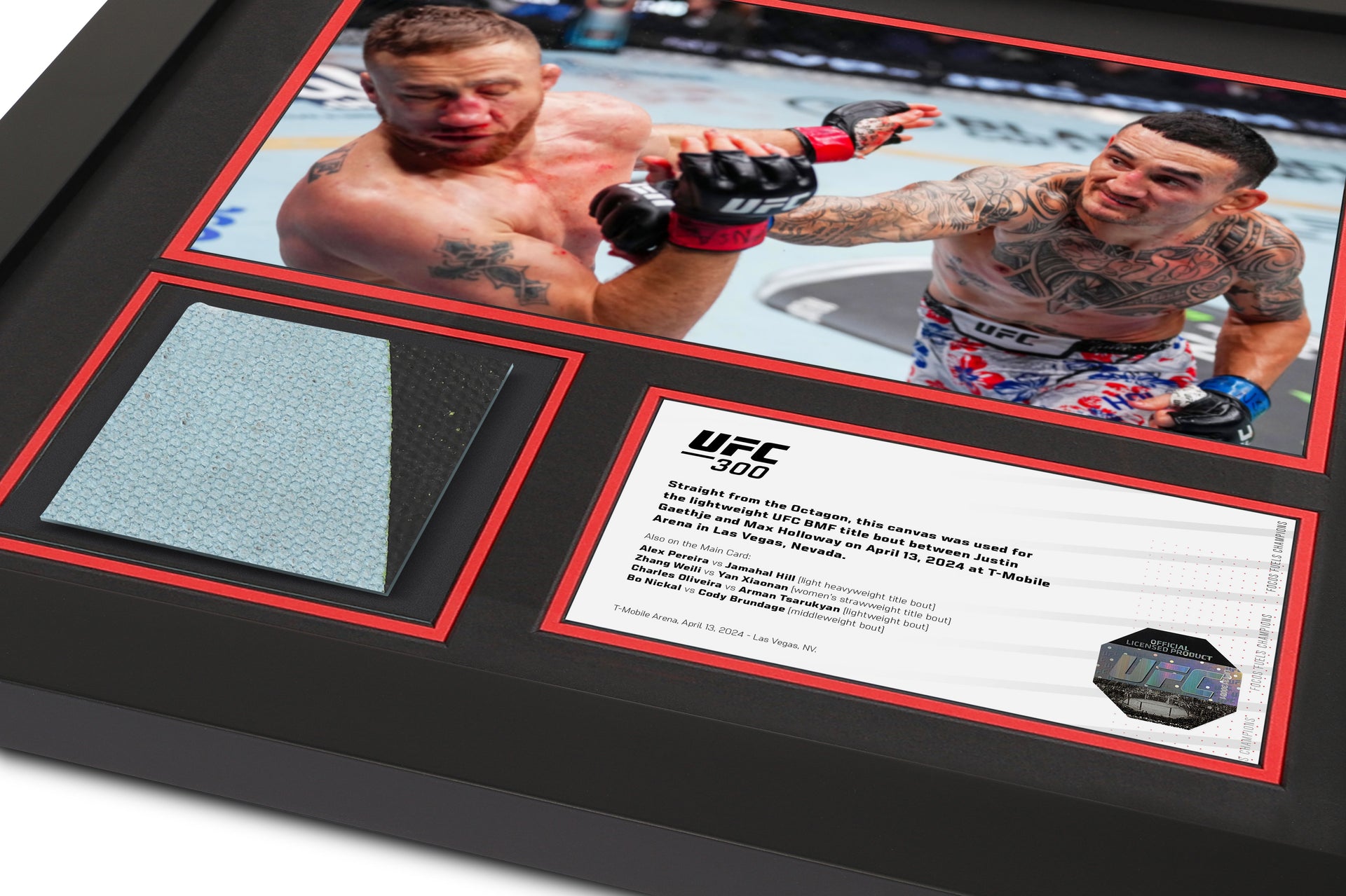 UFC 300: Gaethje vs Holloway Canvas & Photo