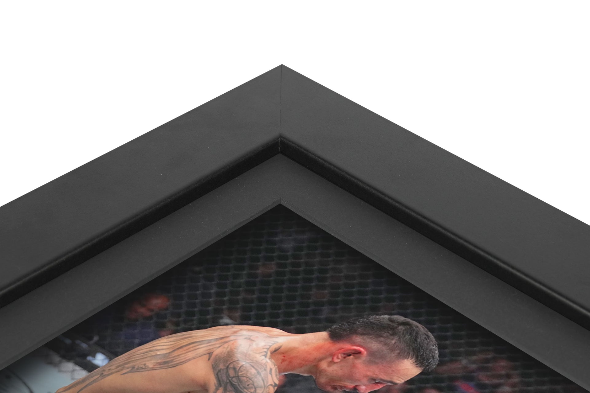 Max Holloway Canvas & Signed 'The Point' Photo UFC 300: Pereira vs Hill