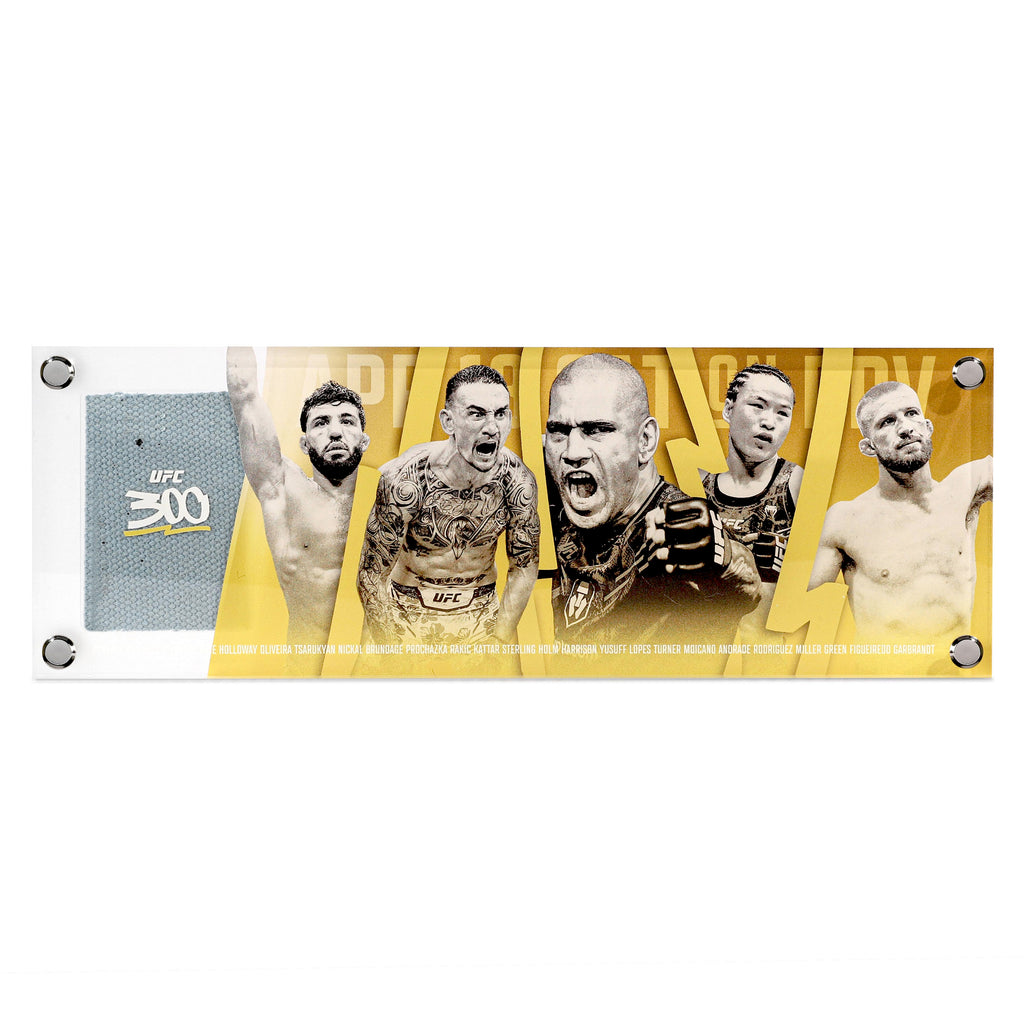 UFC 300: Pereira vs Hill Limited Edition Canvas in Acrylic