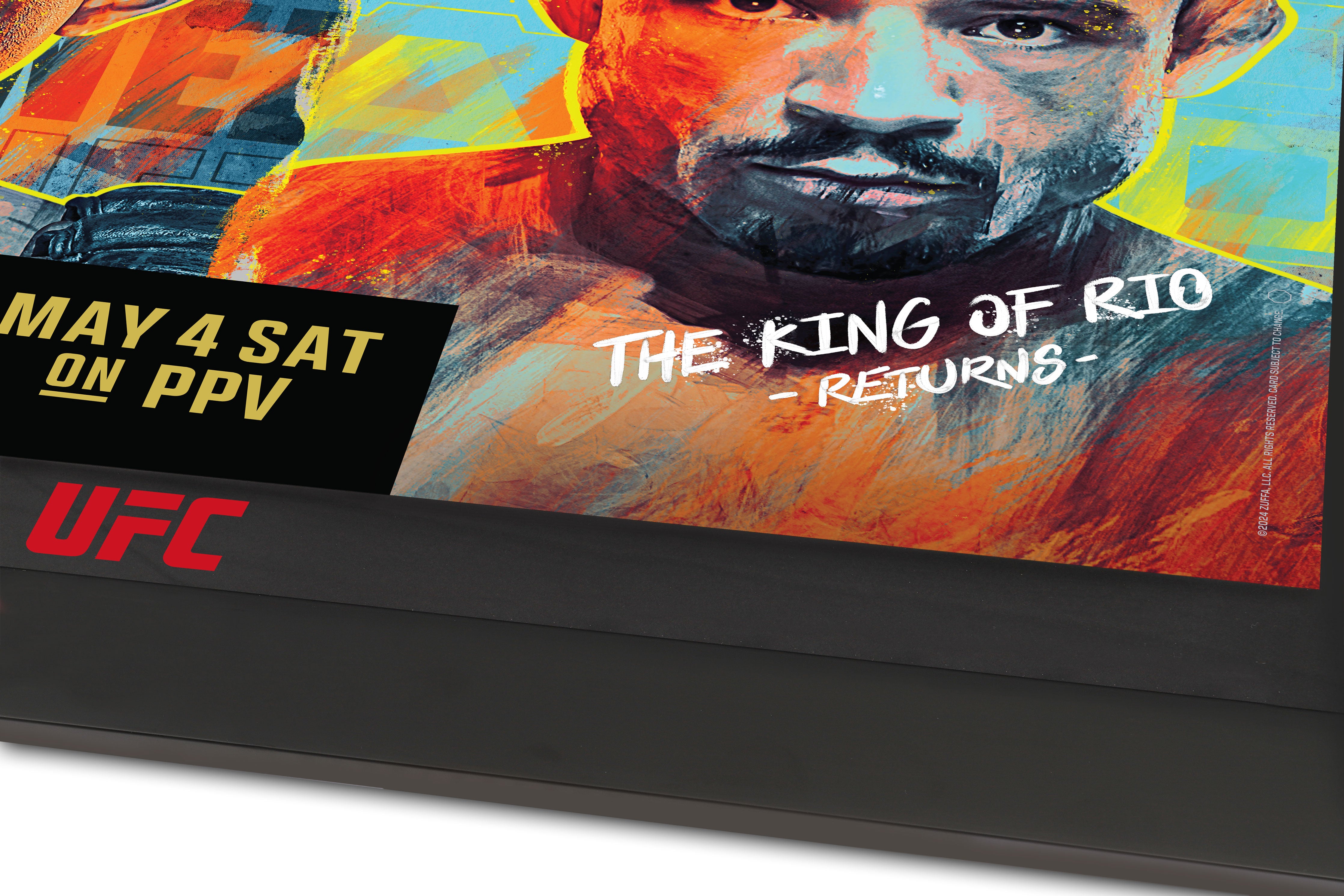 UFC 301: Pantoja vs Erceg Autographed Event Poster