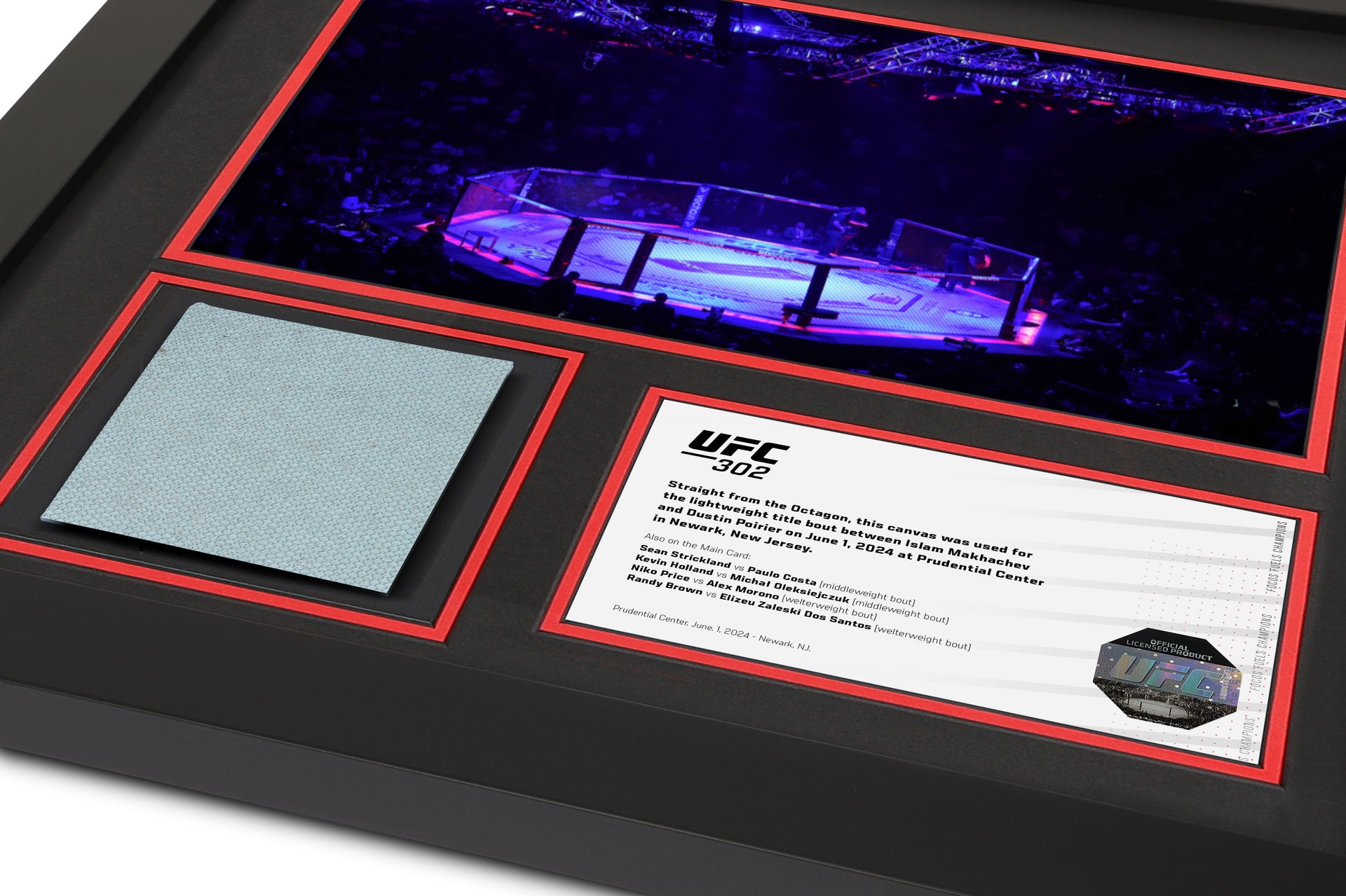 UFC 302: Makhachev vs Poirier Canvas & Photo - Octagon