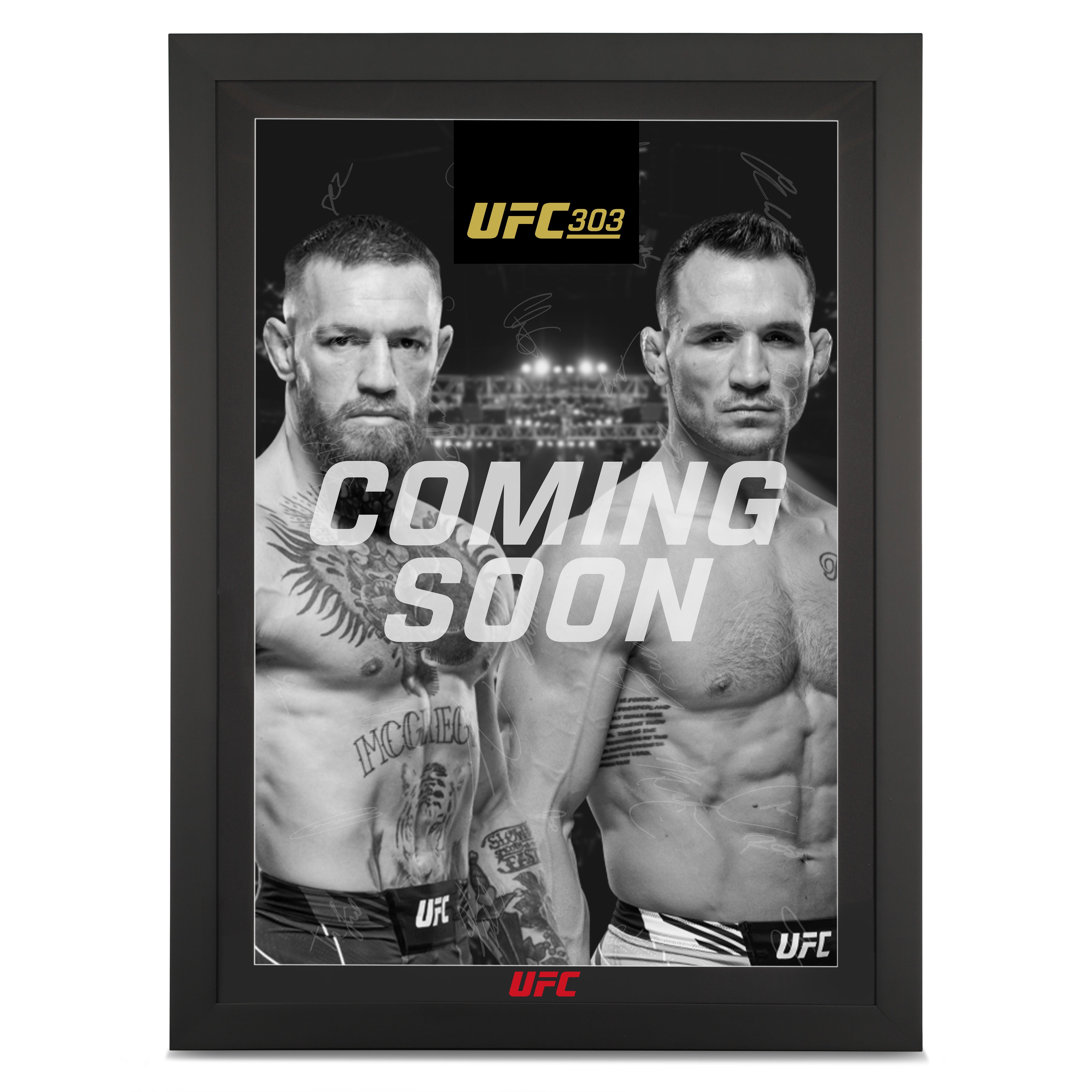 UFC 303: McGregor vs. Chandler Autographed Event Poster
