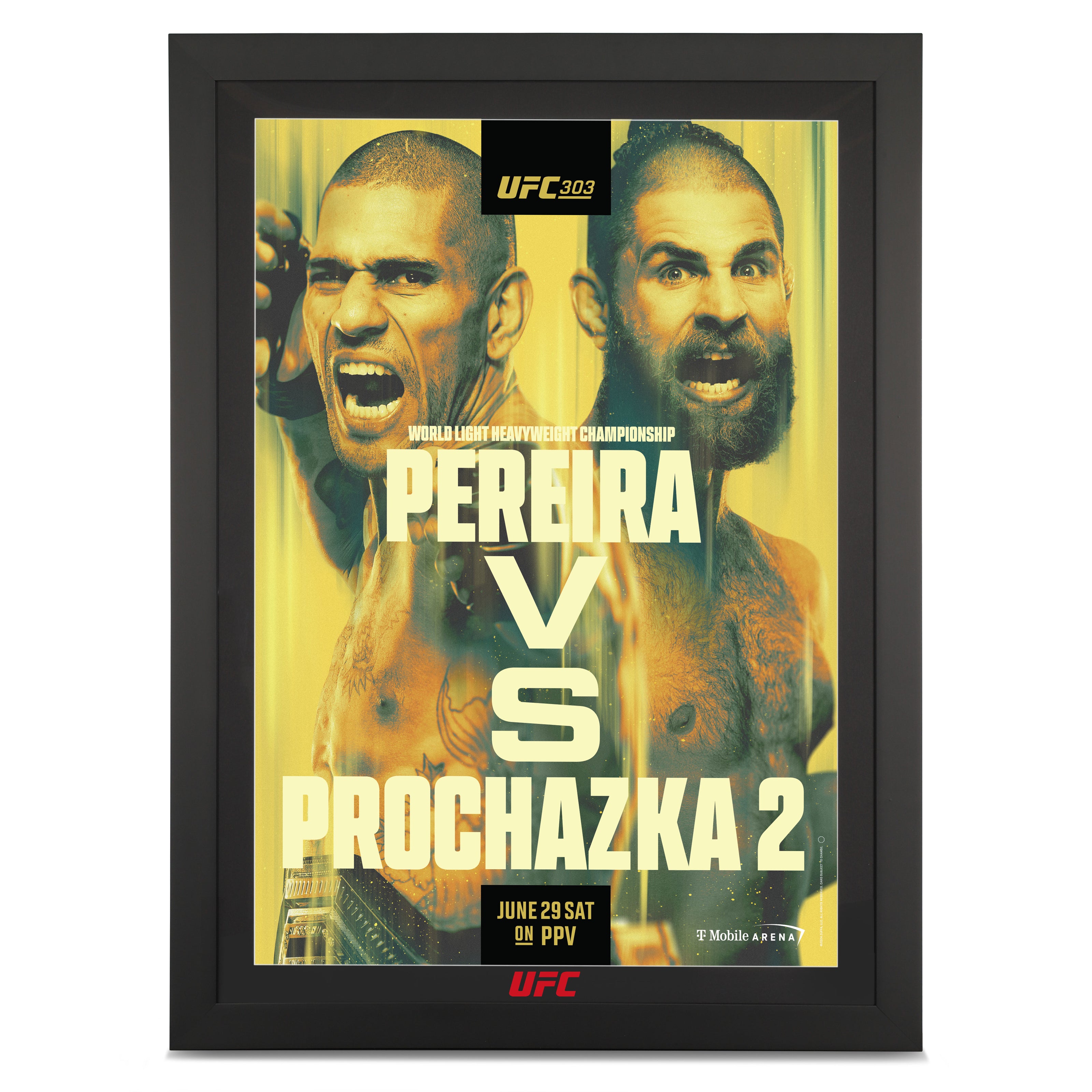 UFC 303: Pereira vs. Procházka Autographed Event Poster
