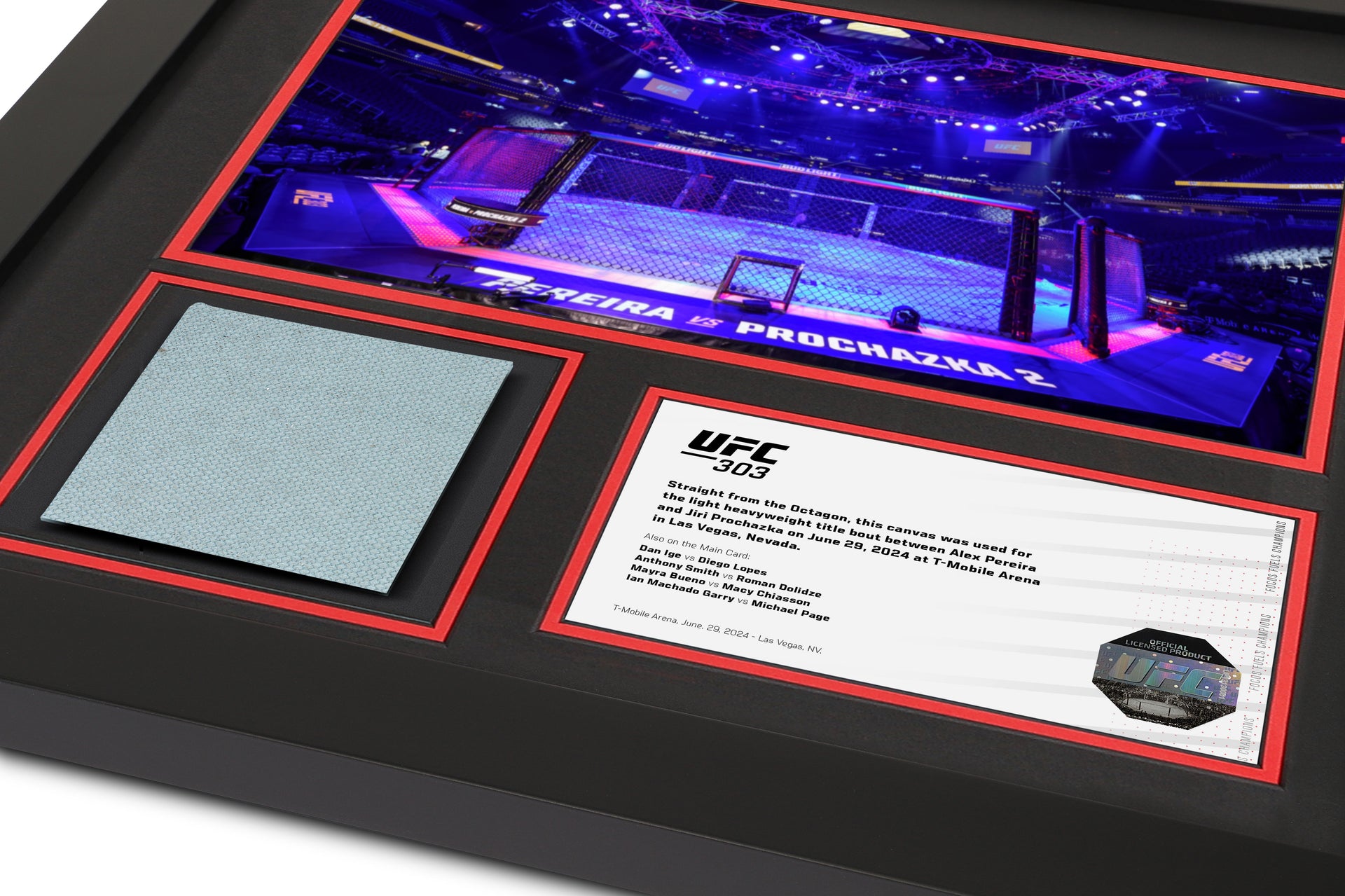UFC 303: Pereira vs Prochazka Canvas & Photo - Octagon