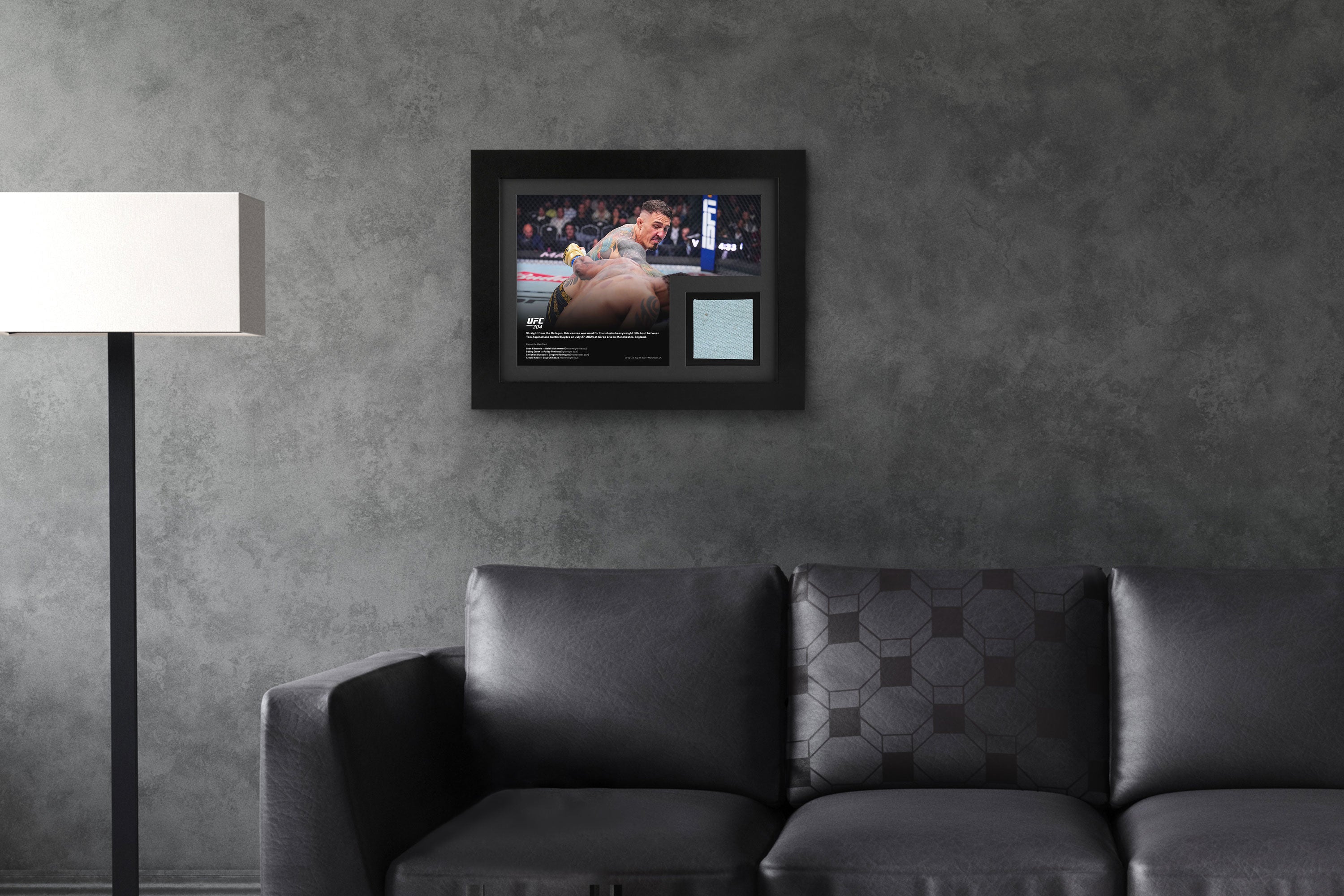 UFC 304: Aspinall vs Blaydes Canvas & Photo