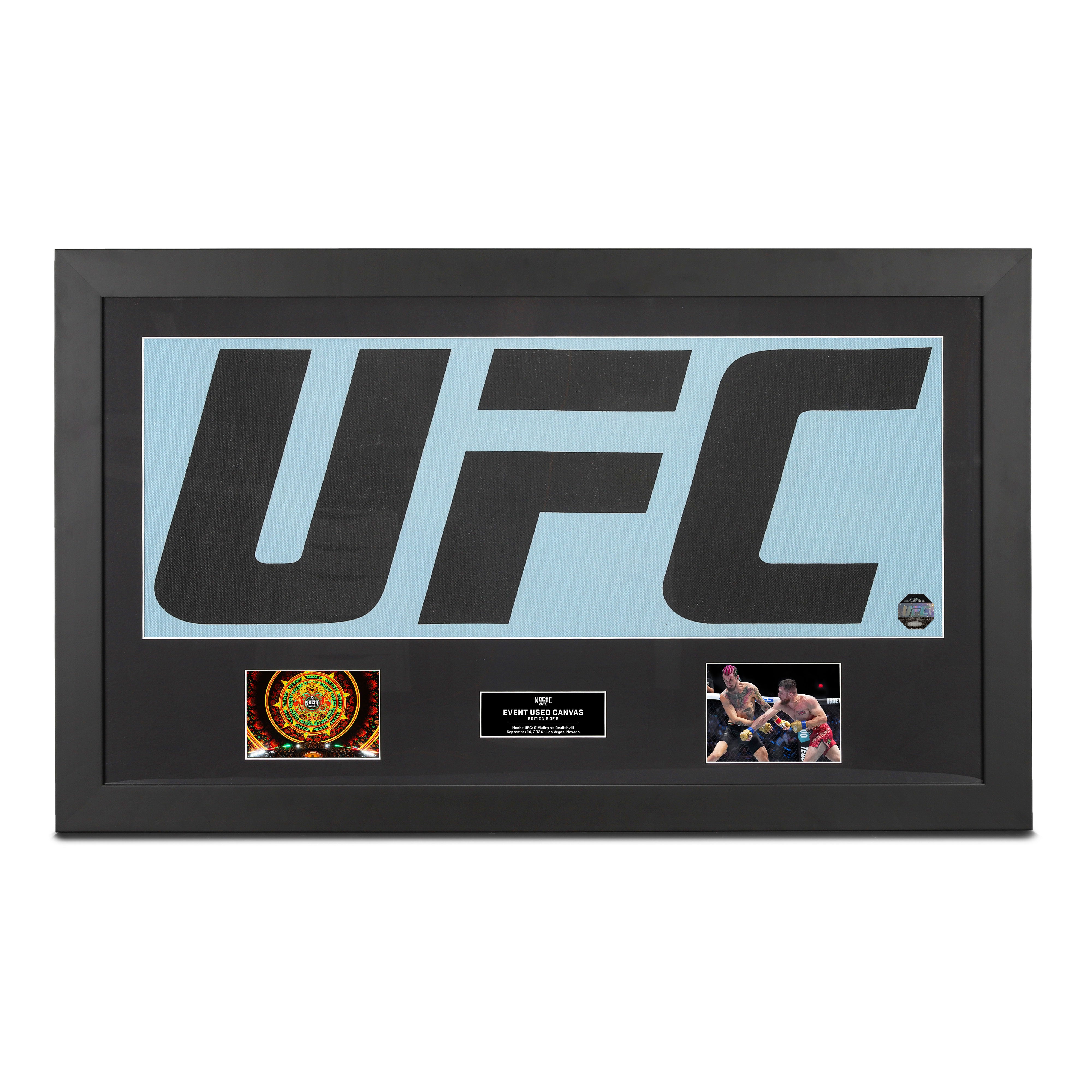 Riyadh Season Noche UFC: O'Malley vs Dvalishvili Logo Canvas and Photos Edition 2