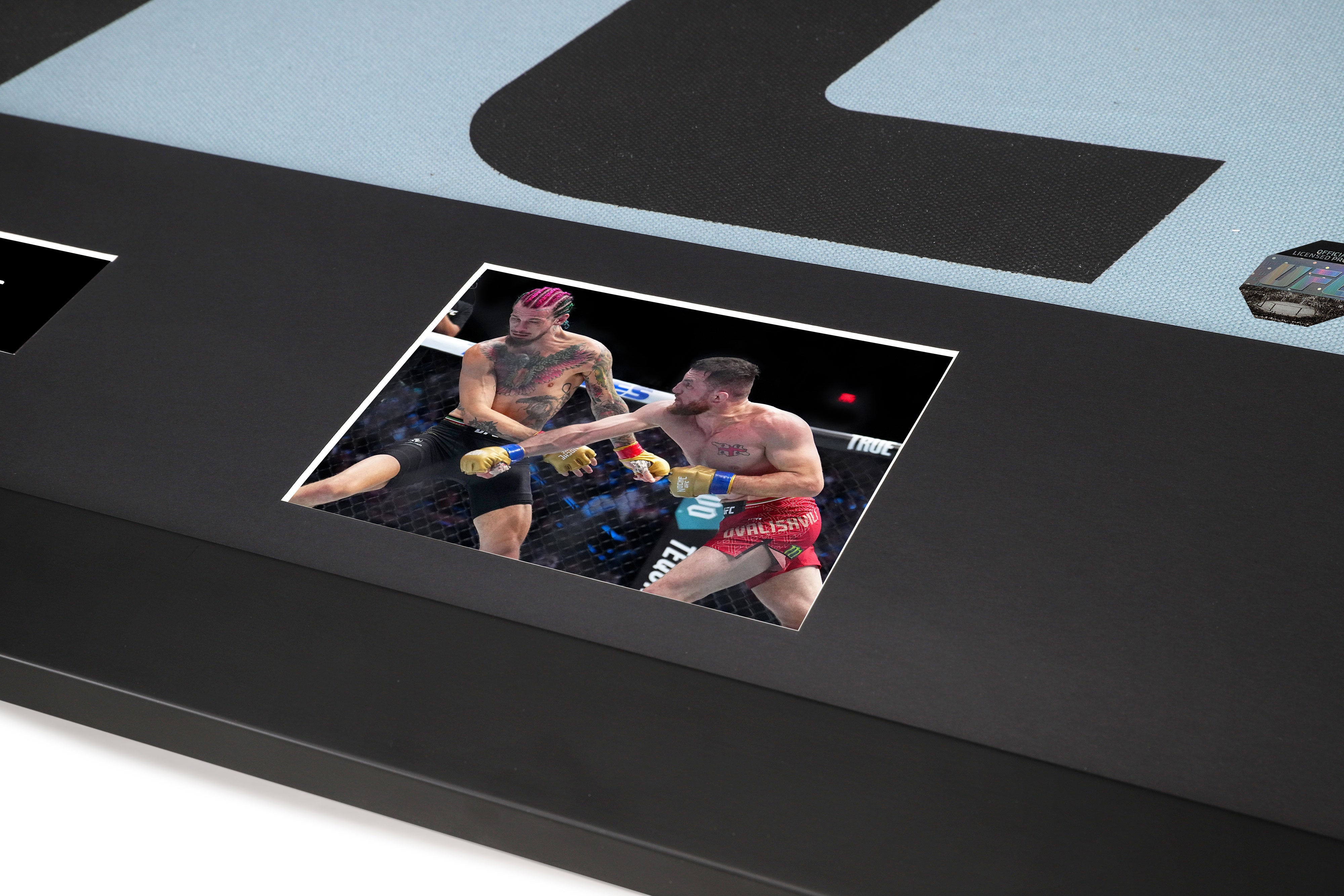 Riyadh Season Noche UFC: O'Malley vs Dvalishvili Logo Canvas and Photos Edition 1