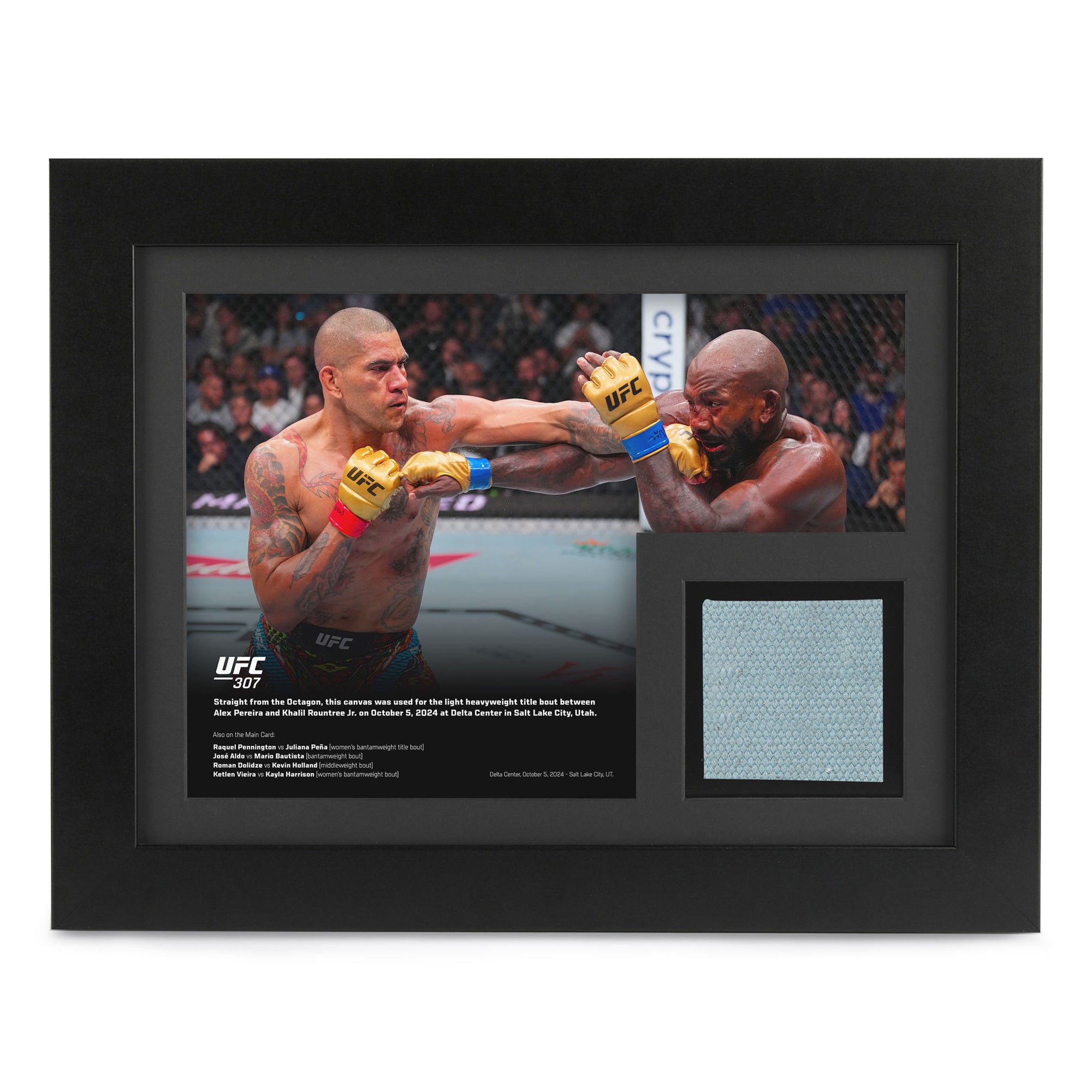UFC 307: Pereira vs Rountree Canvas Photo – UFC Collectibles