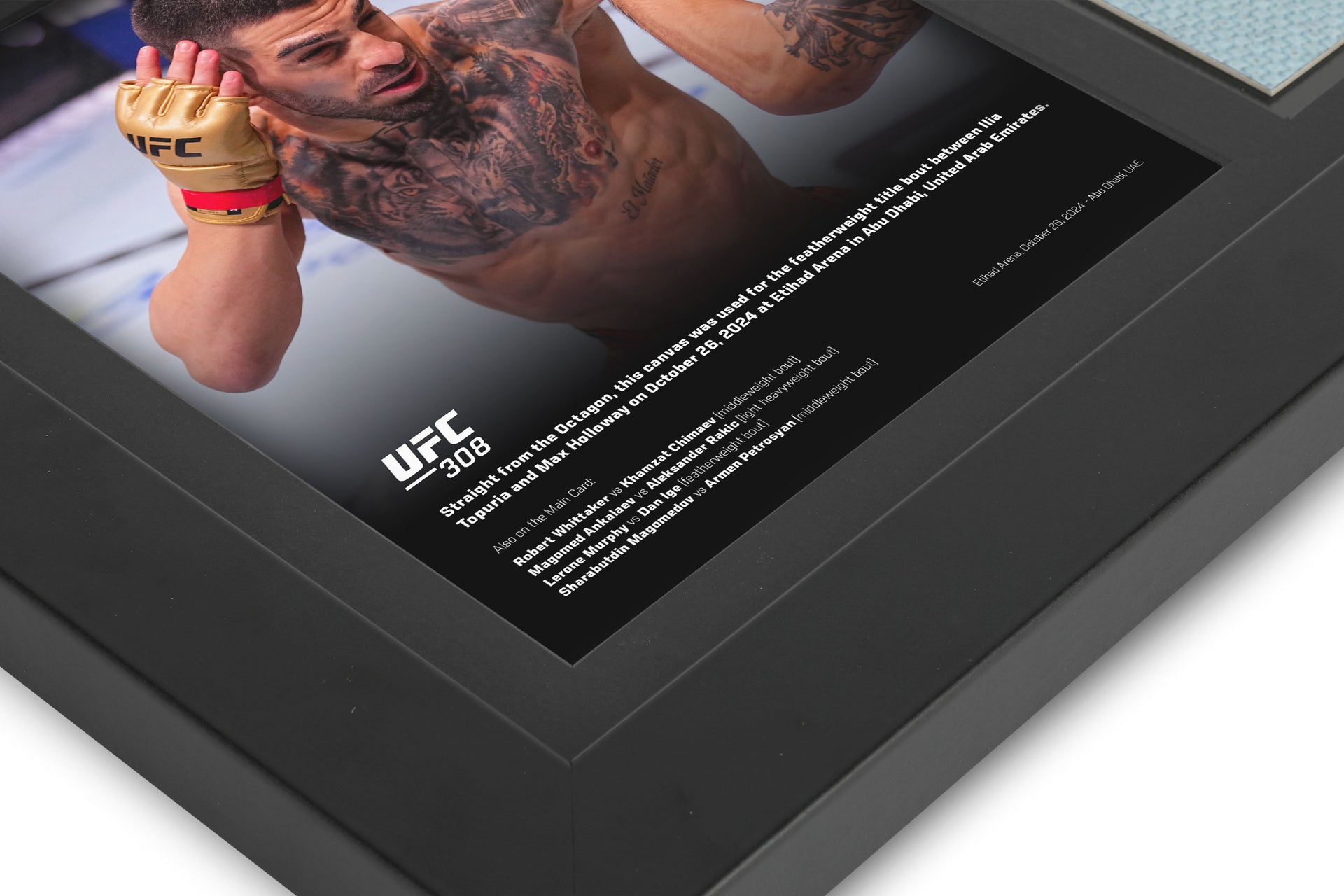 UFC 308: Topuria vs Holloway Canvas & Photo