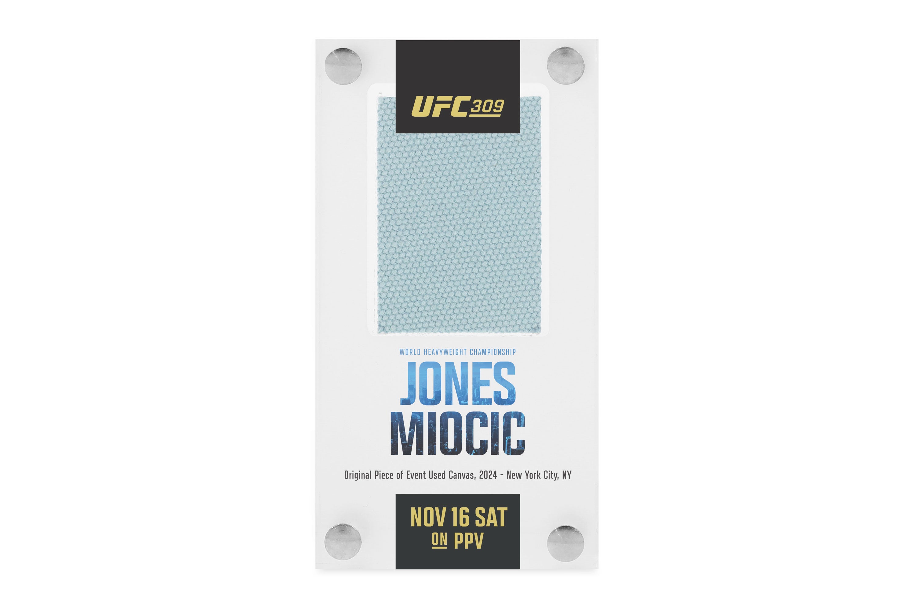 UFC 309: Jones vs Miocic Canvas in Acrylic