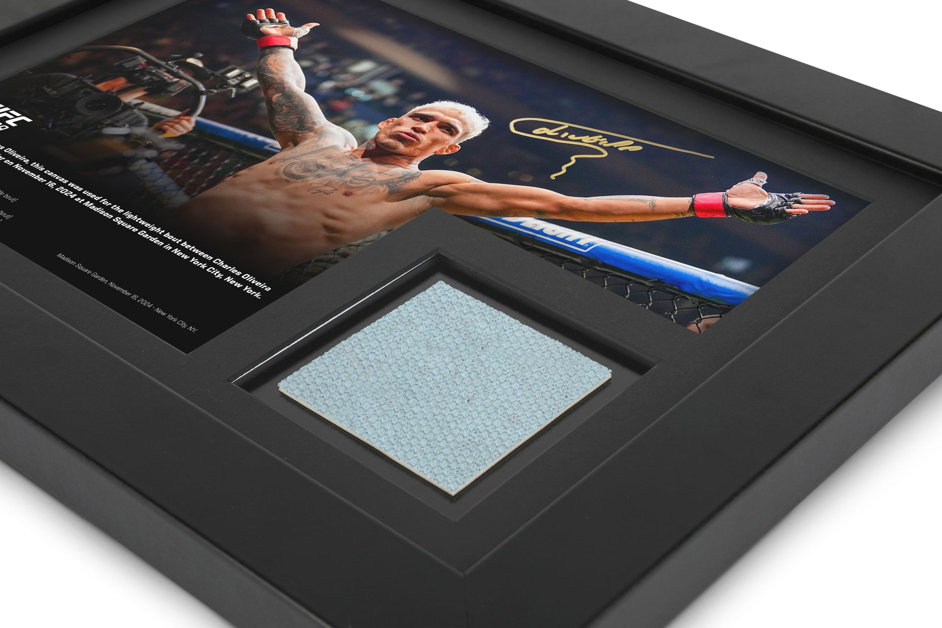Charles Oliveira Canvas & Signed Photo UFC 309: Jones vs Miocic