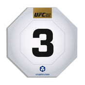 UFC 312: Du Plessis vs Strickland Event Used Round Card Three