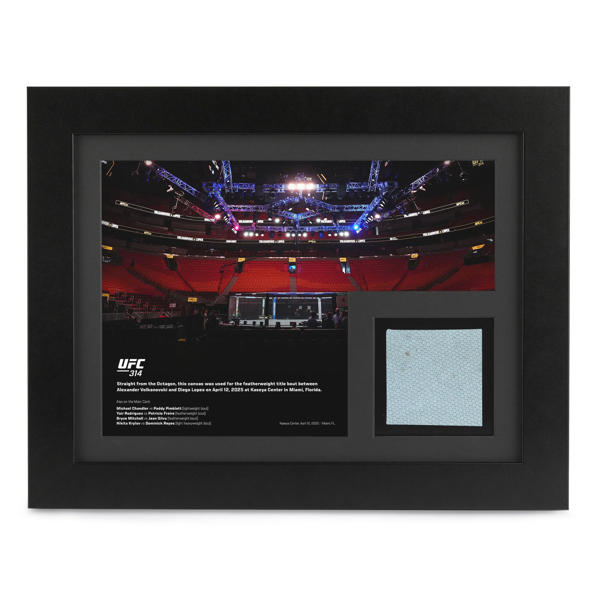 UFC 314: Volkanovski vs Lopes Canvas & Photo - Octagon