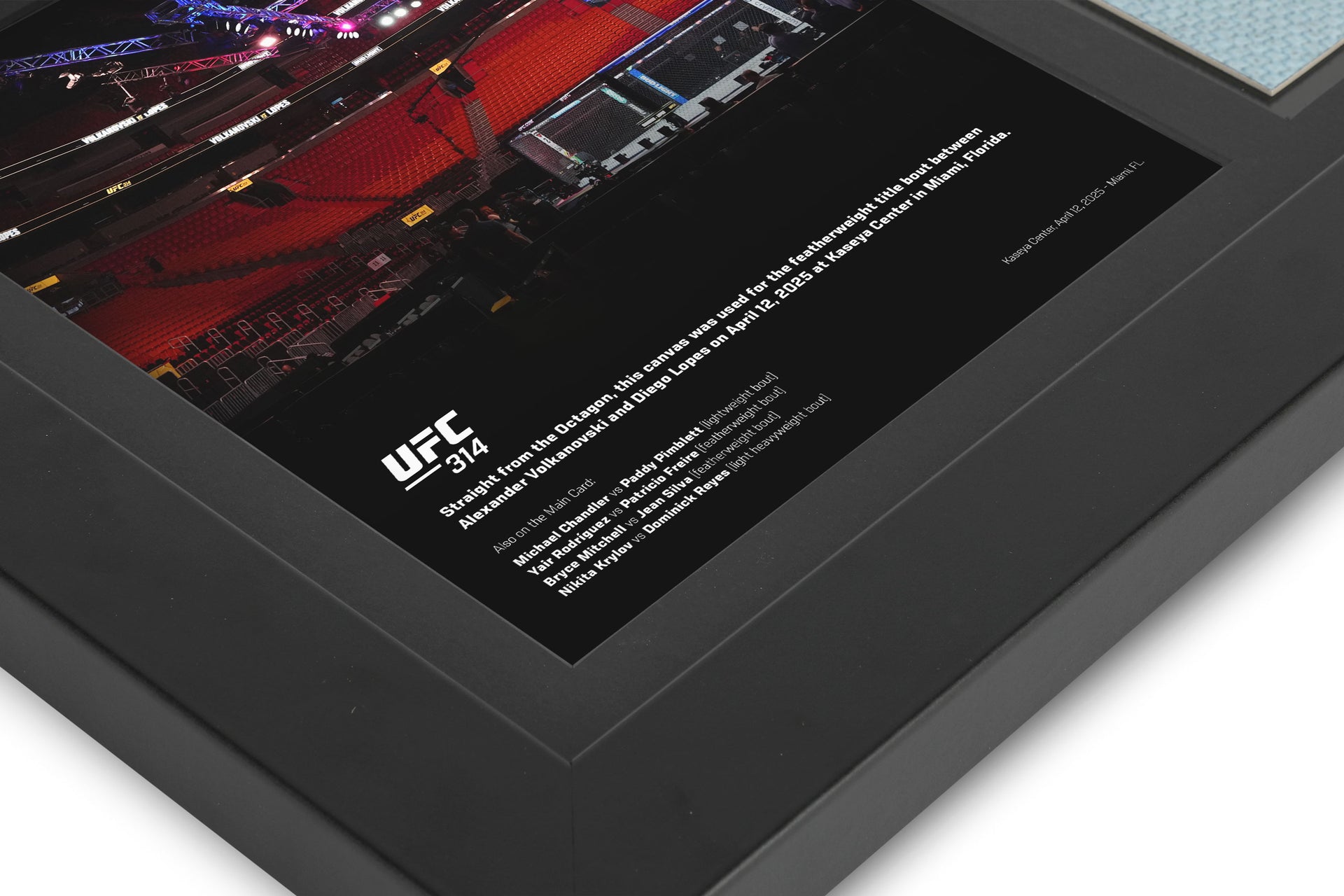 UFC 314: Volkanovski vs Lopes Canvas & Photo - Octagon