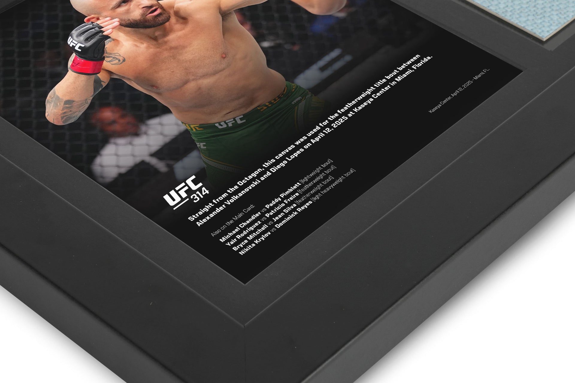 UFC 314: Volkanovski vs Lopes Canvas & Photo