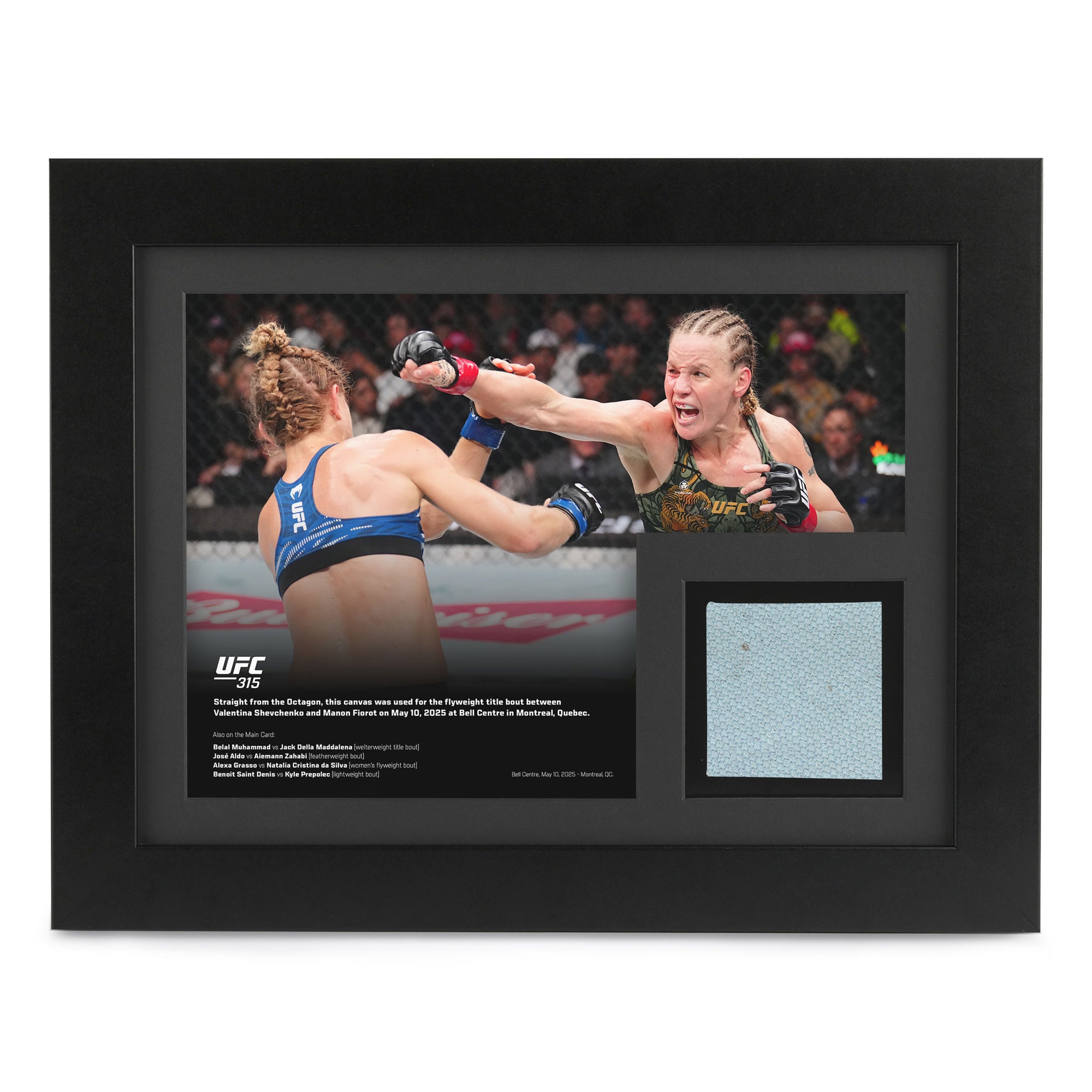 UFC 315: Shevchenko vs Fiorot Canvas & Photo