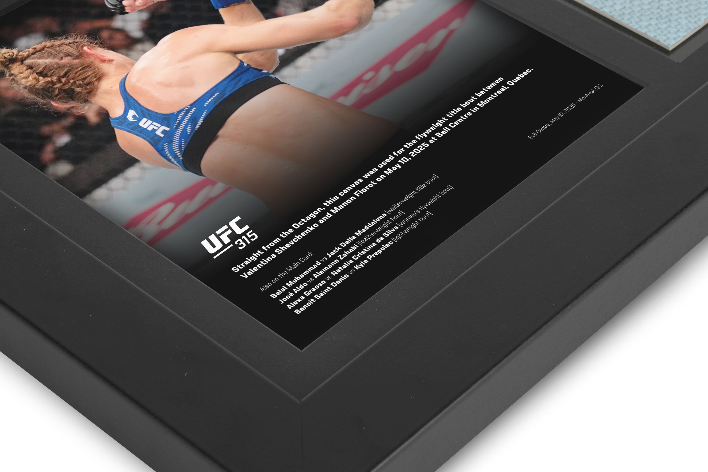 UFC 315: Shevchenko vs Fiorot Canvas & Photo