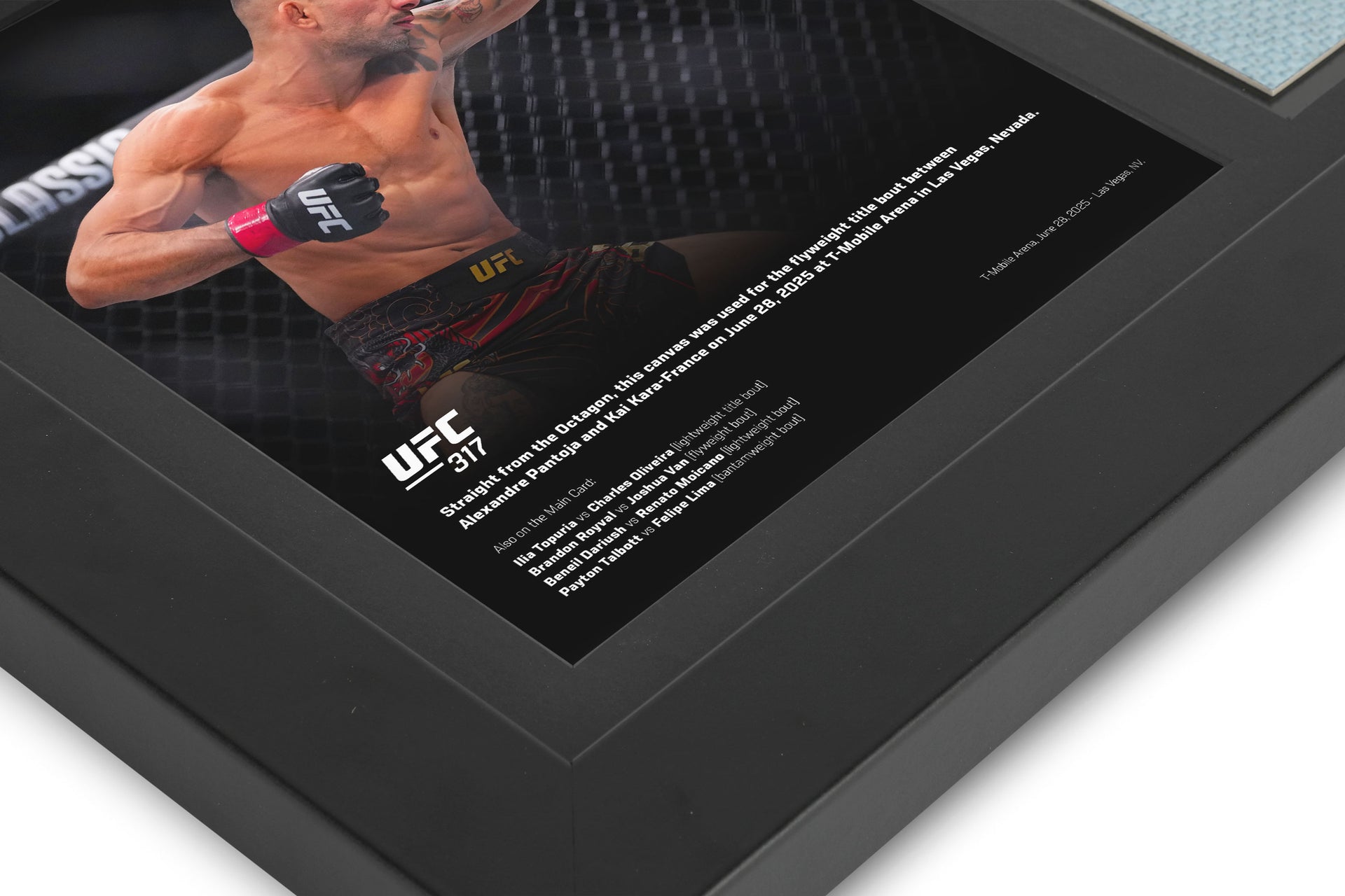 UFC 317: Alexandre Pantoja vs Kai Kara-France Canvas & Photo