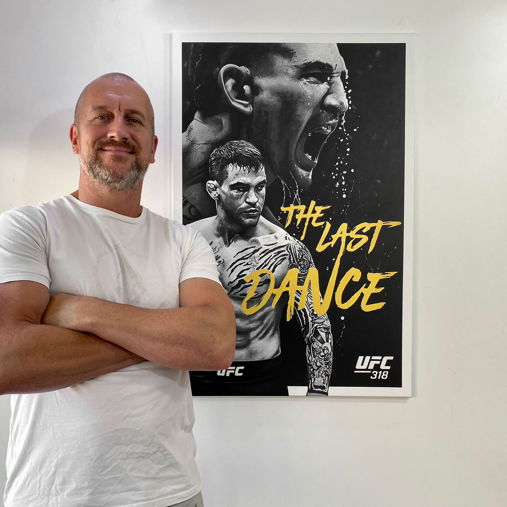UFC 318: Holloway vs Poirier 3 Artist Series Print
