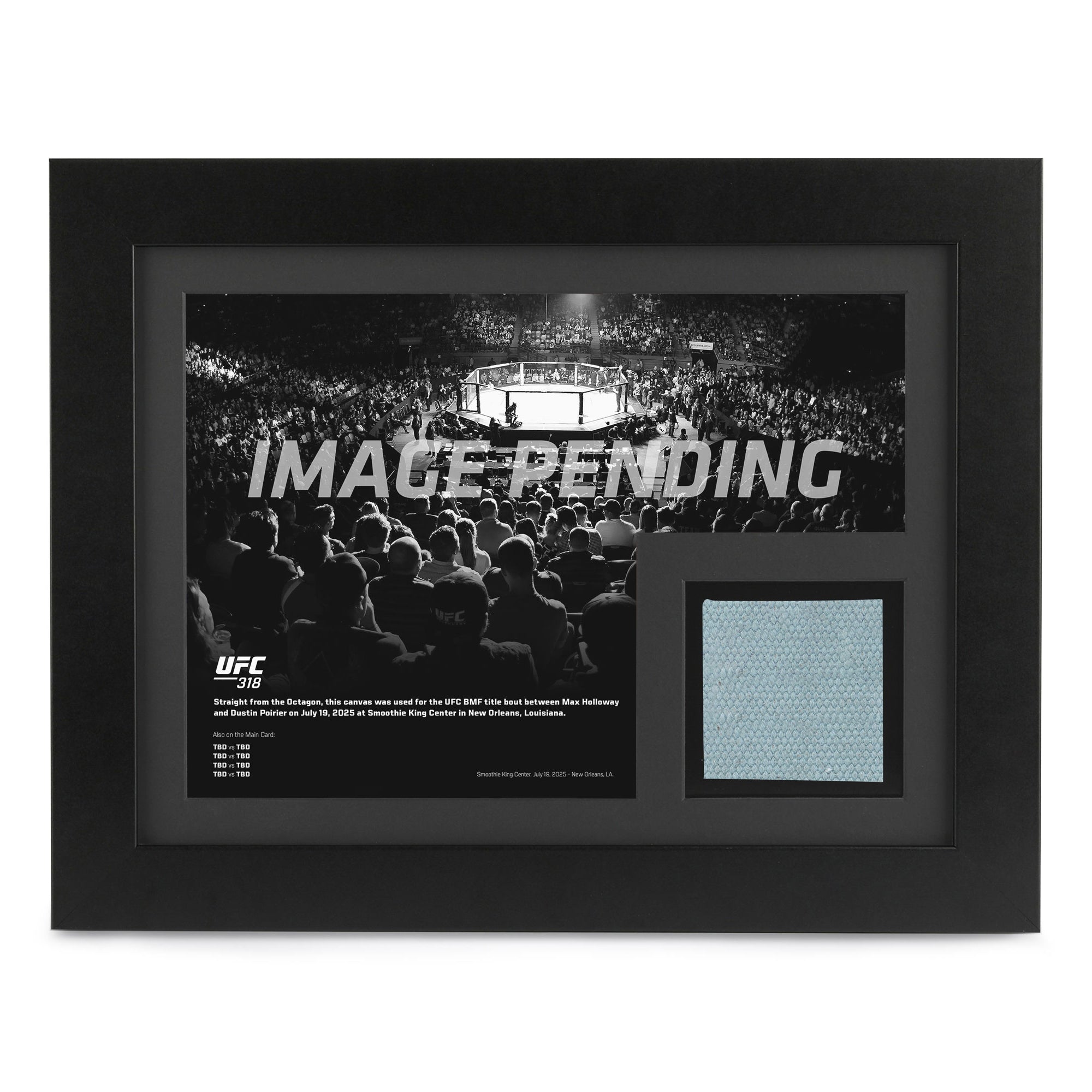 UFC 318: Holloway vs Poirier 3 Canvas & Photo - Octagon