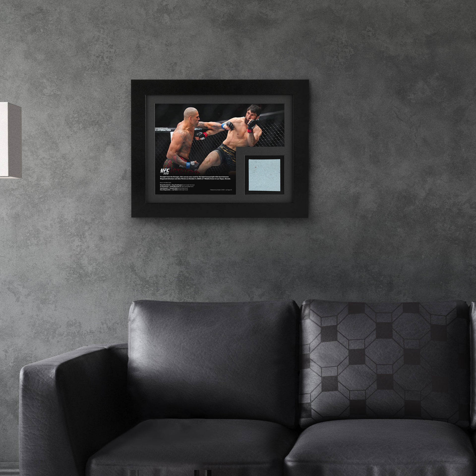UFC 320 Ankalaev vs Pereira 2 Canvas & Photo