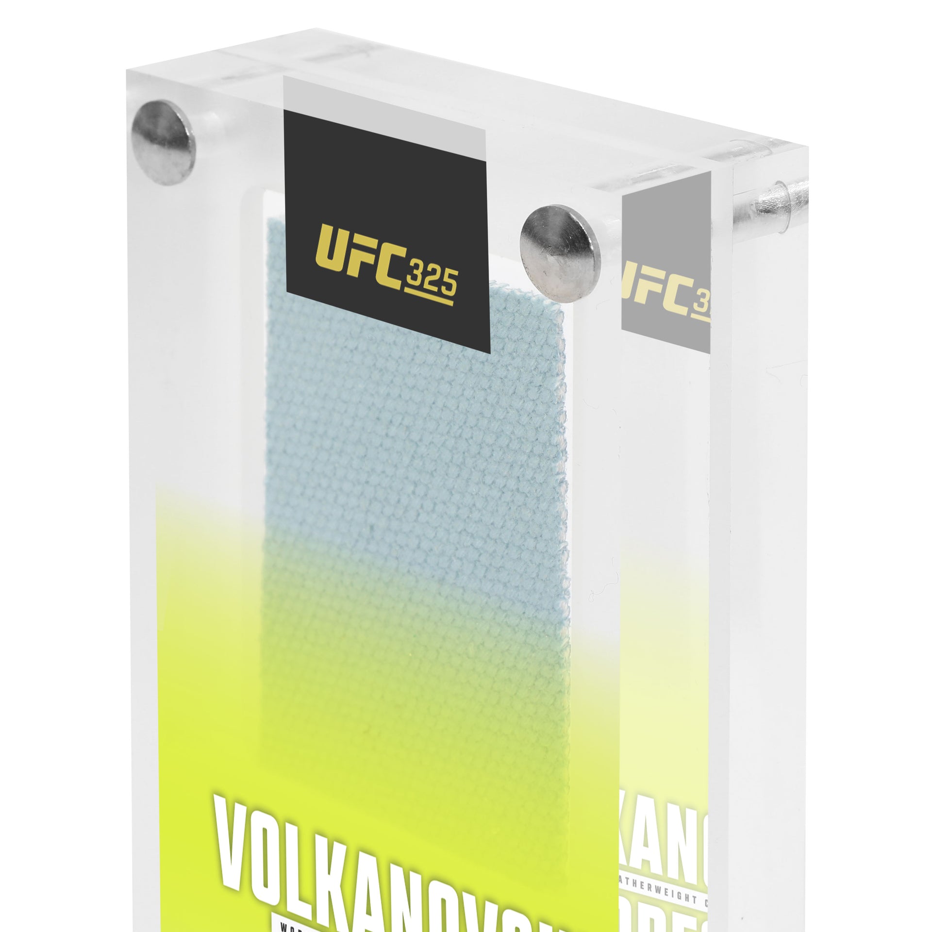 UFC 325: Volkanovski vs Lopes 2 Canvas in Acrylic