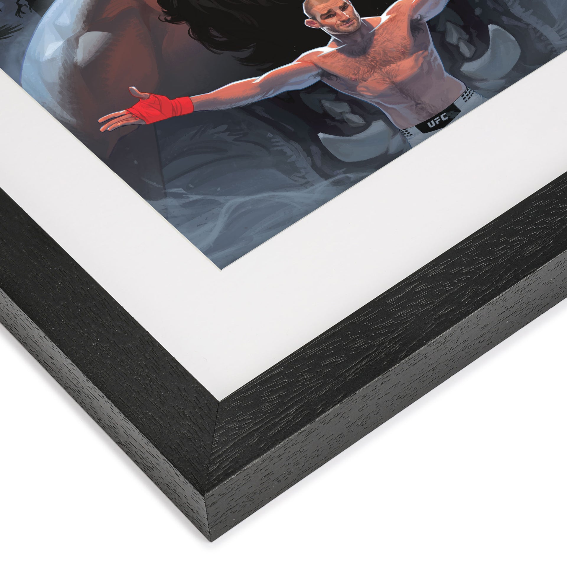 UFC 328: Chimaev vs Strickland Artist Series Framed Print