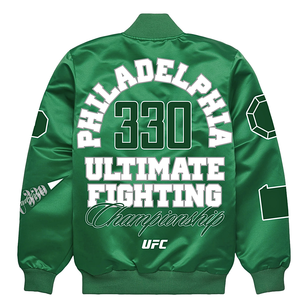 UFC 330: Makhachev vs Machado Garry Signed Commemorative Bomber Jacket