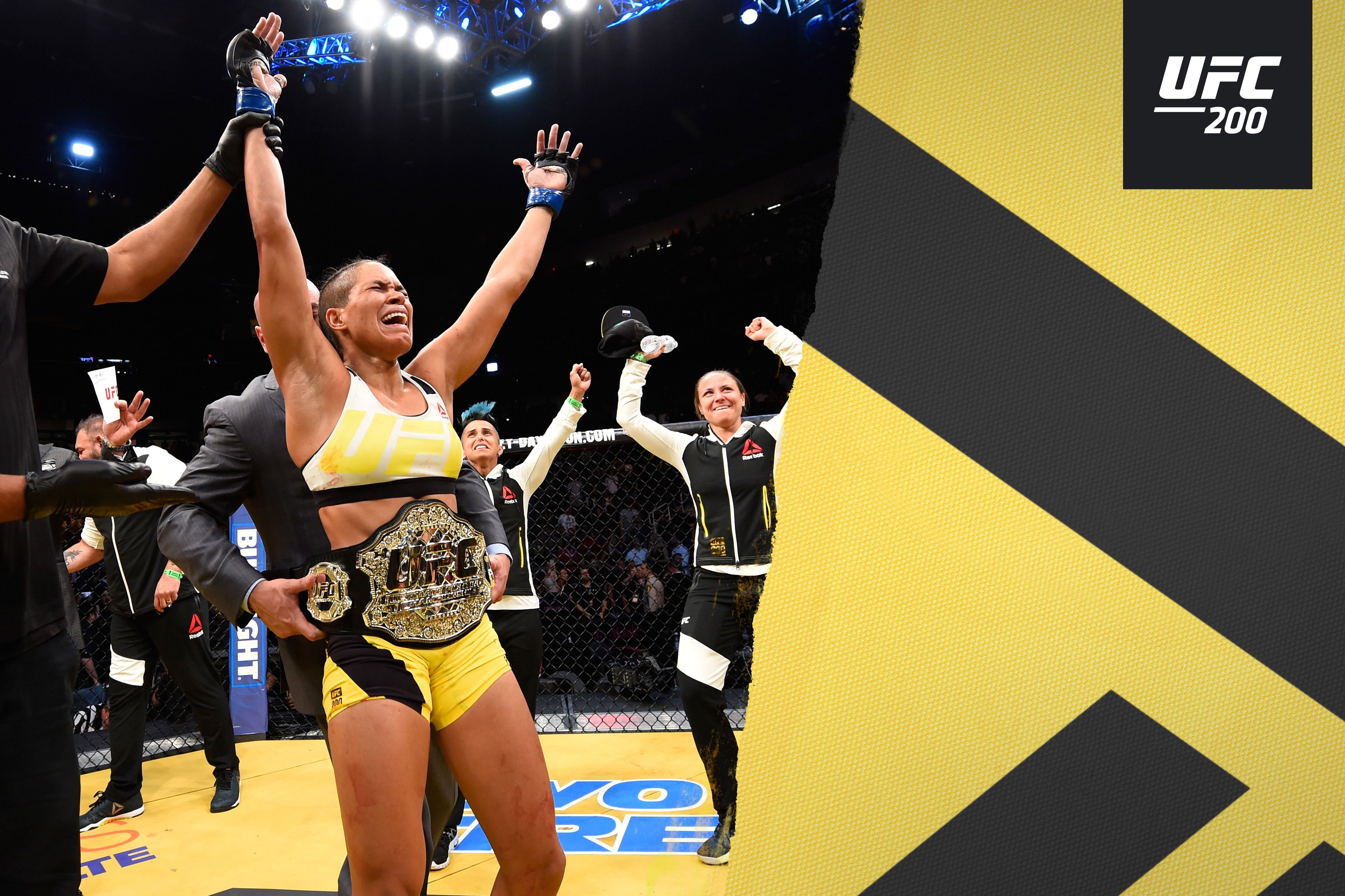 Amanda Nunes Limited-Edition UFC Champion Triple Canvas & Photo