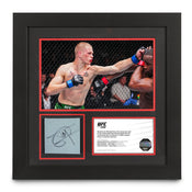Ian Garry UFC 298 Signed Canvas & Photo