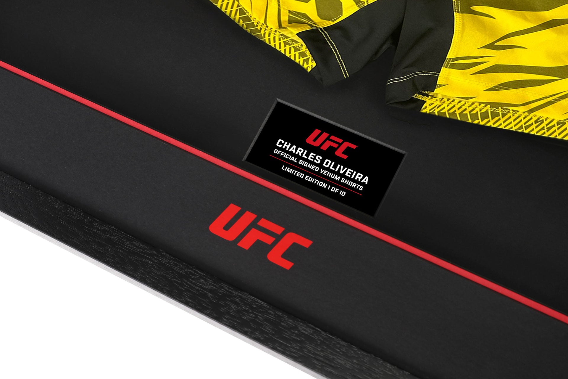 Charles Oliveira Signed UFC Fusion Venum Shorts