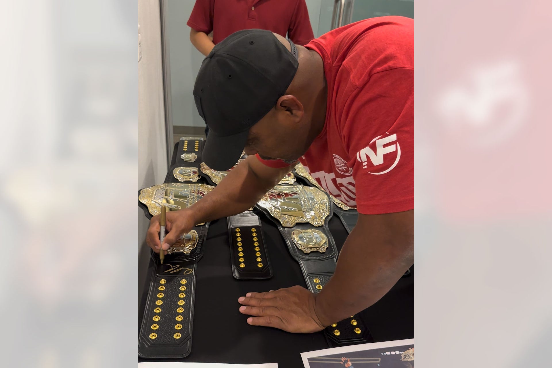 Daniel Cormier Signed UFC Championship Replica Belt
