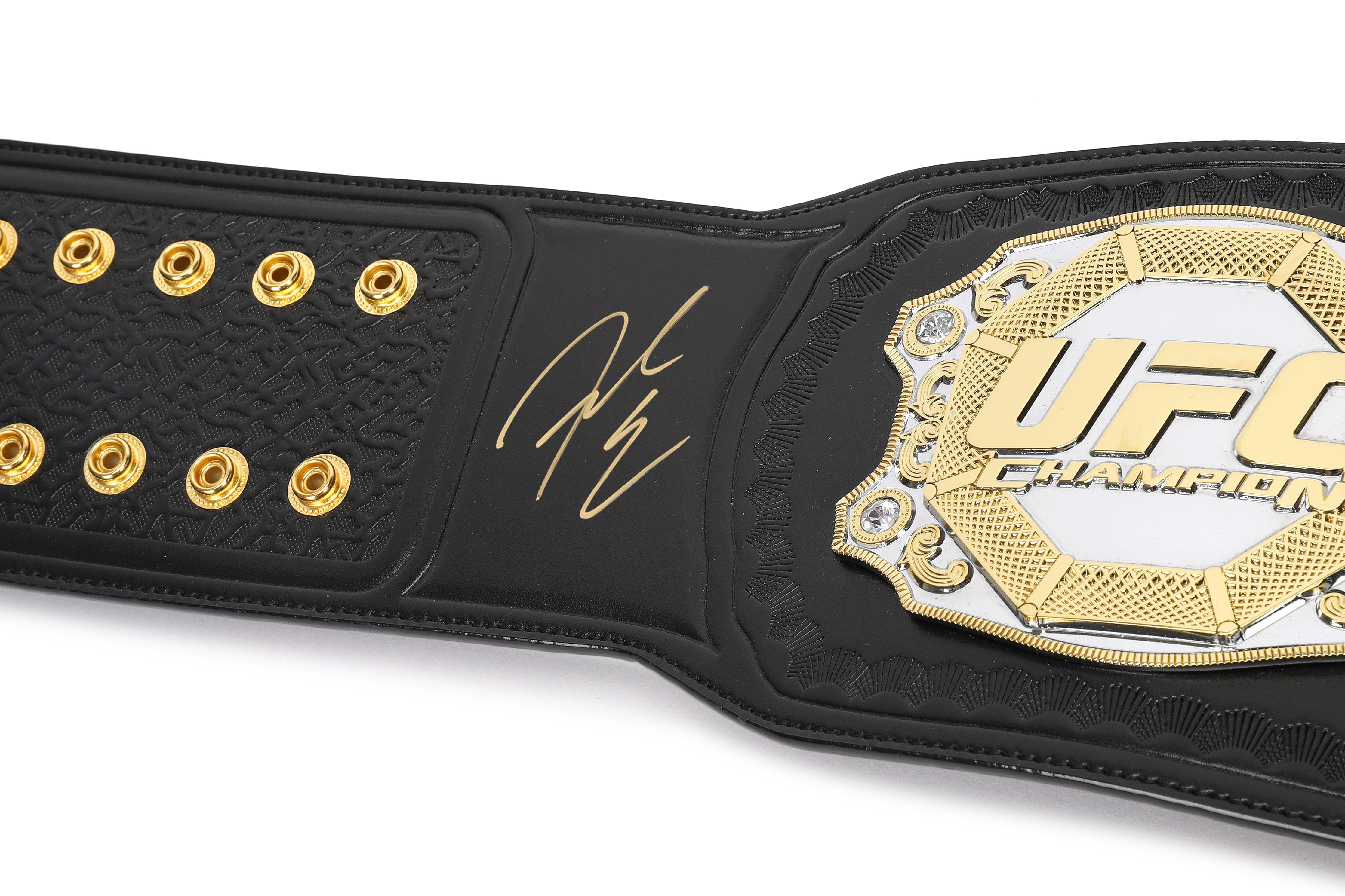 Frankie Edgar Signed Championship Replica Belt