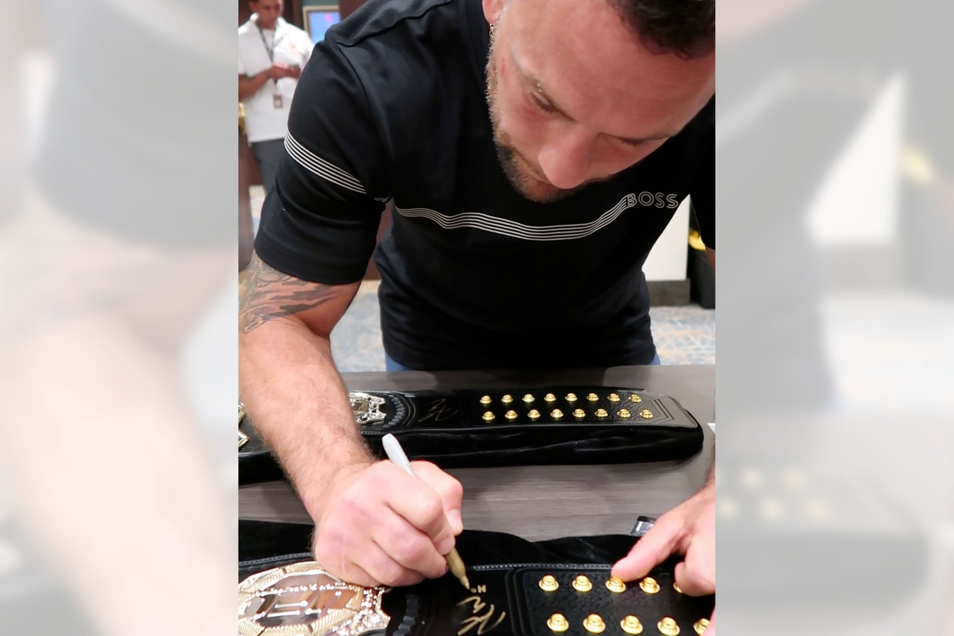 Frankie Edgar Signed UFC Championship Replica Belt