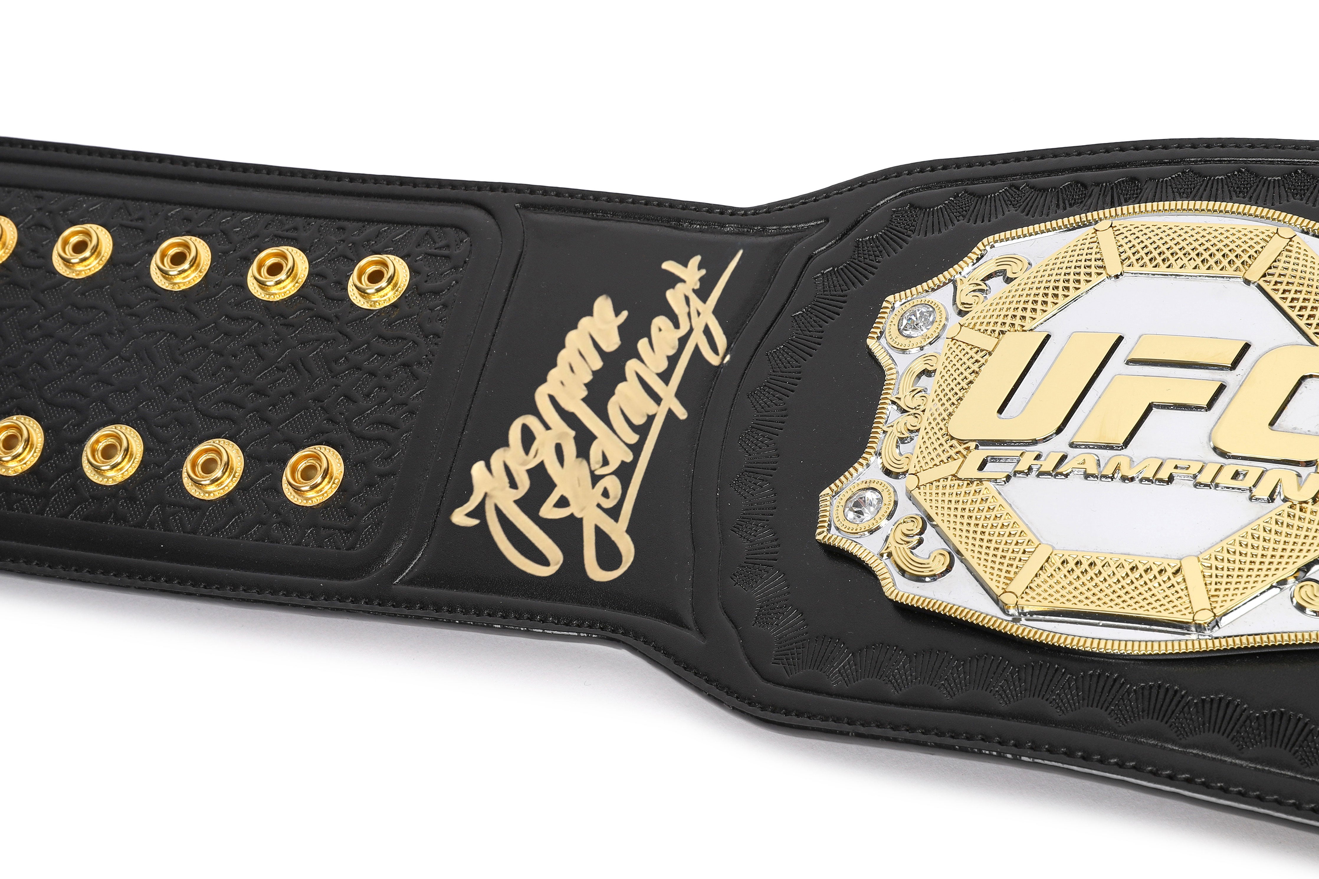 Joanna Jedrzejczyk Signed UFC Classic Championship Replica Belt