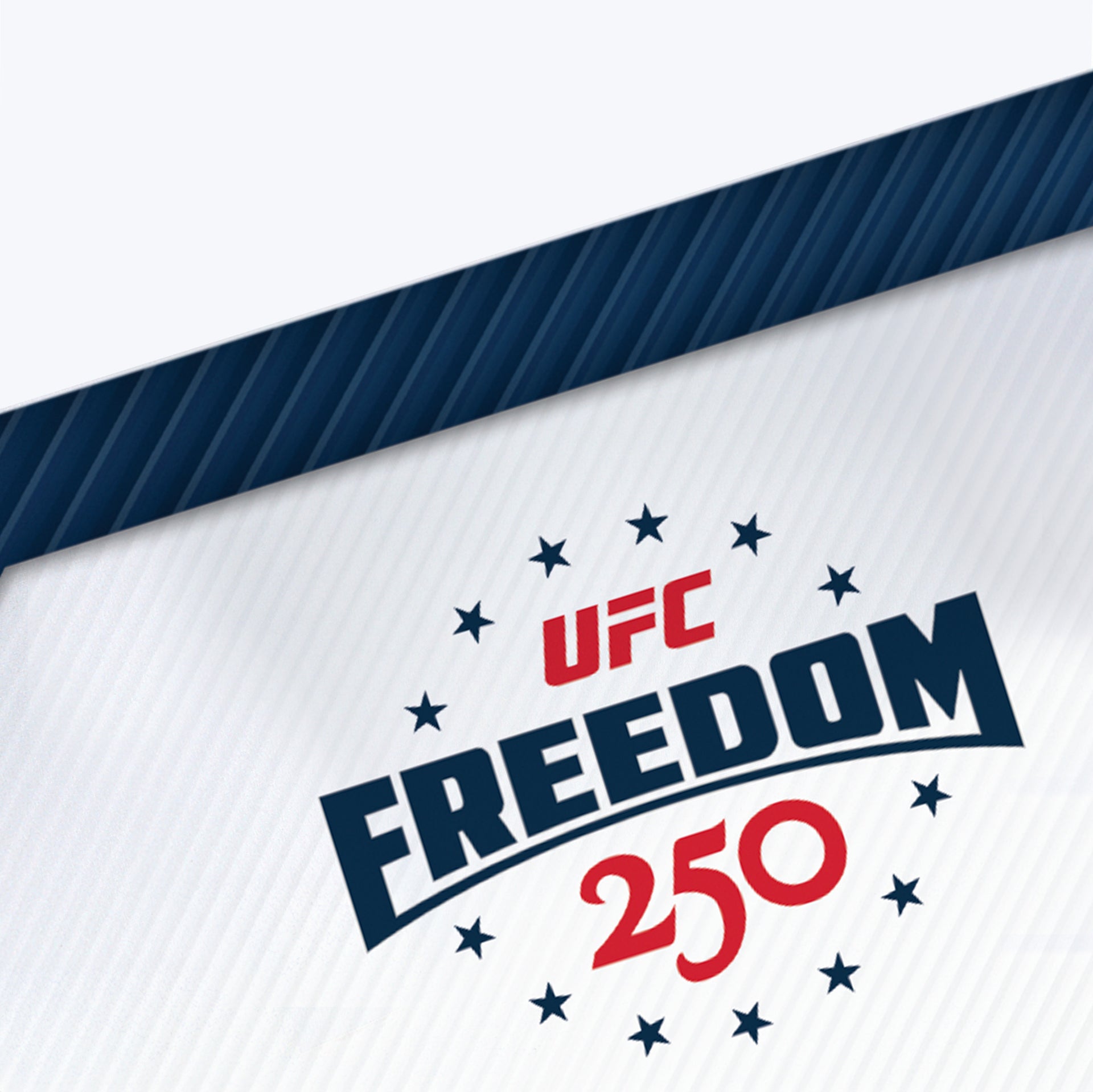 UFC Freedom 250: Topuria vs Gaethje Event Used Round Card Five