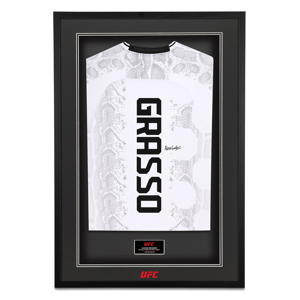 Alexa Grasso 1-of-1 Signed Venum White Fight Night Walkout Jersey