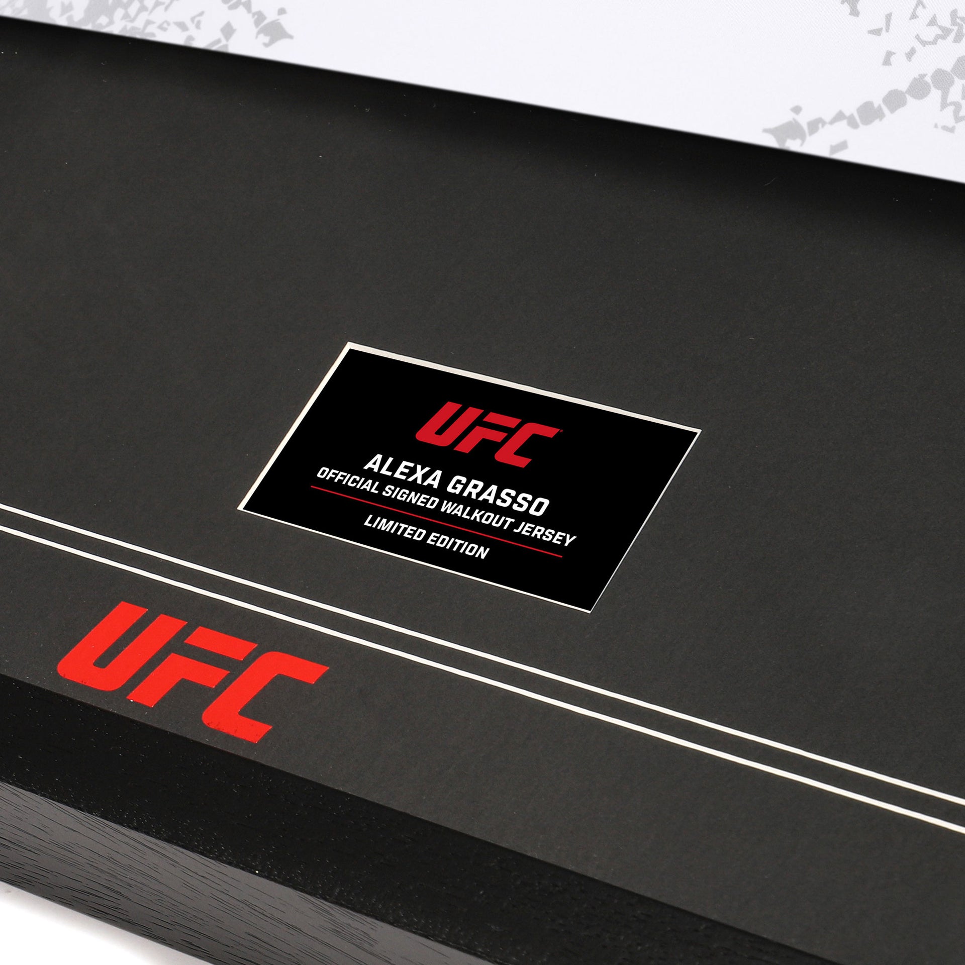 Alexa Grasso 1-of-1 Signed Venum White Fight Night Walkout Jersey