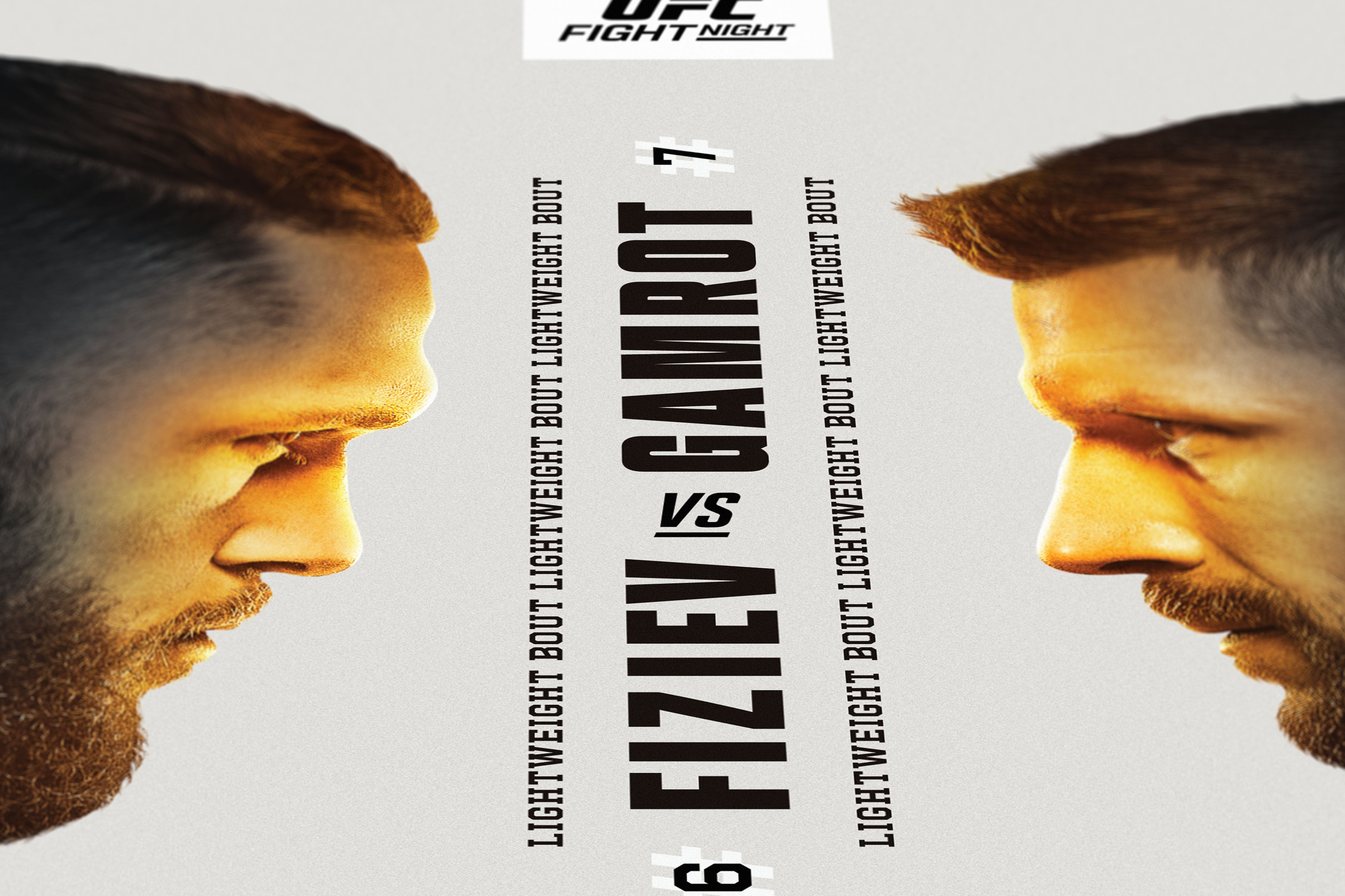 UFC Fight Night: Fiziev vs Gamrot Autographed Poster