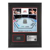 SOLD OUT: UFC Fight Night: Oliveira vs Fiziev Name on Canvas