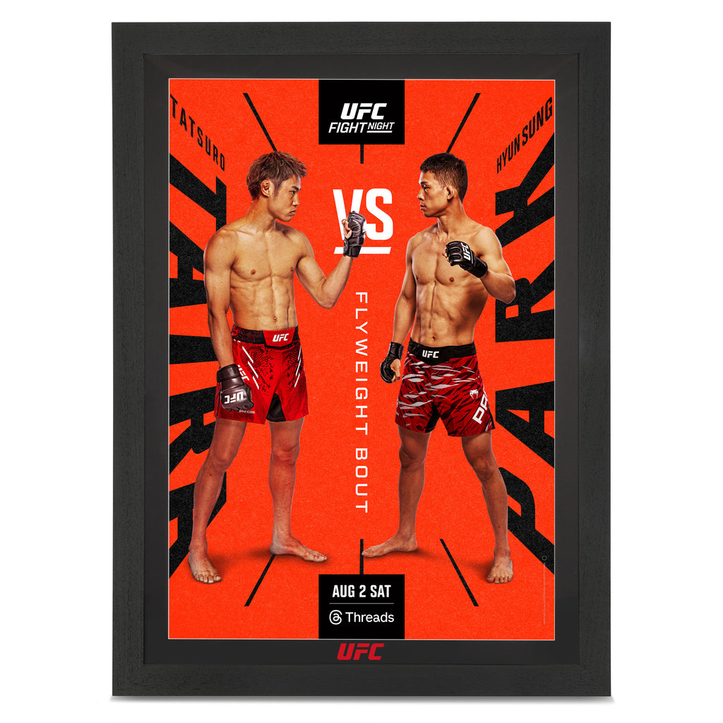 UFC Fight Night: Taira vs Park Autographed Event Poster