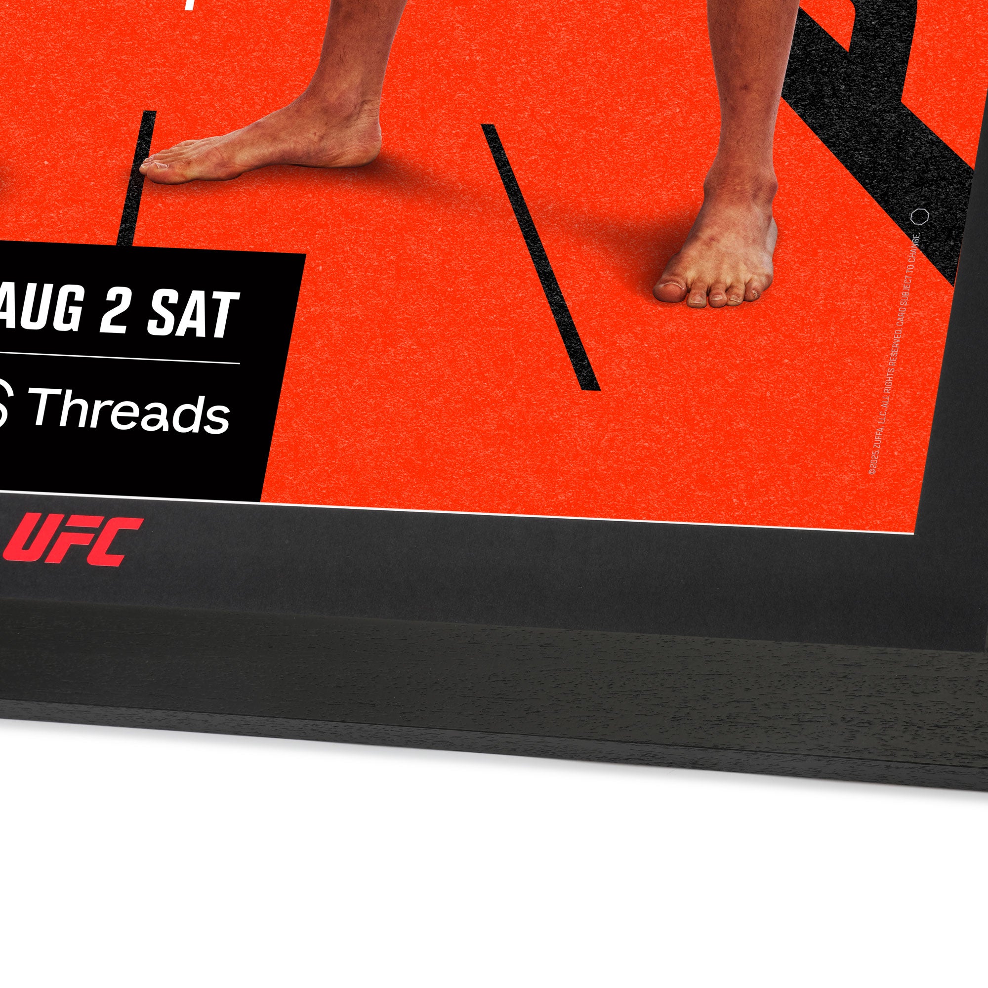 UFC Fight Night: Taira vs Park Autographed Event Poster